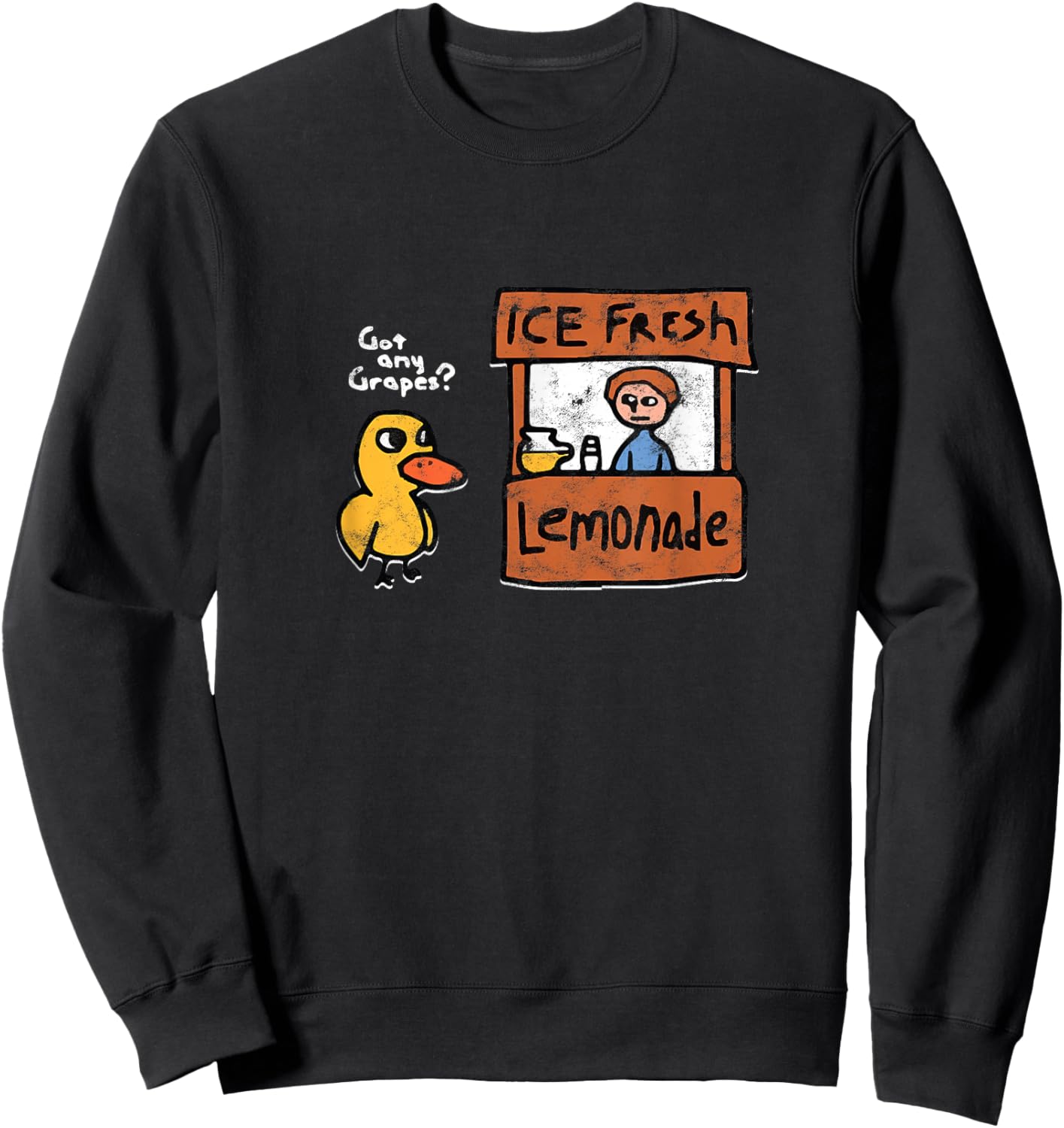 GOT Any Grapes? - Inquiry Sweatshirt - Sweatshirt | Black