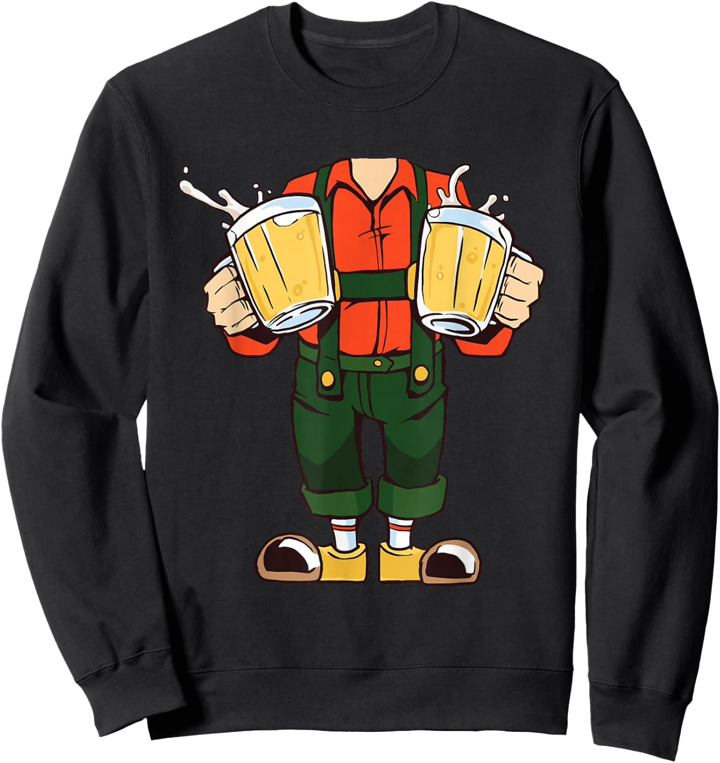 October Festival Costume Sweatshirt - Sweatshirt | Black