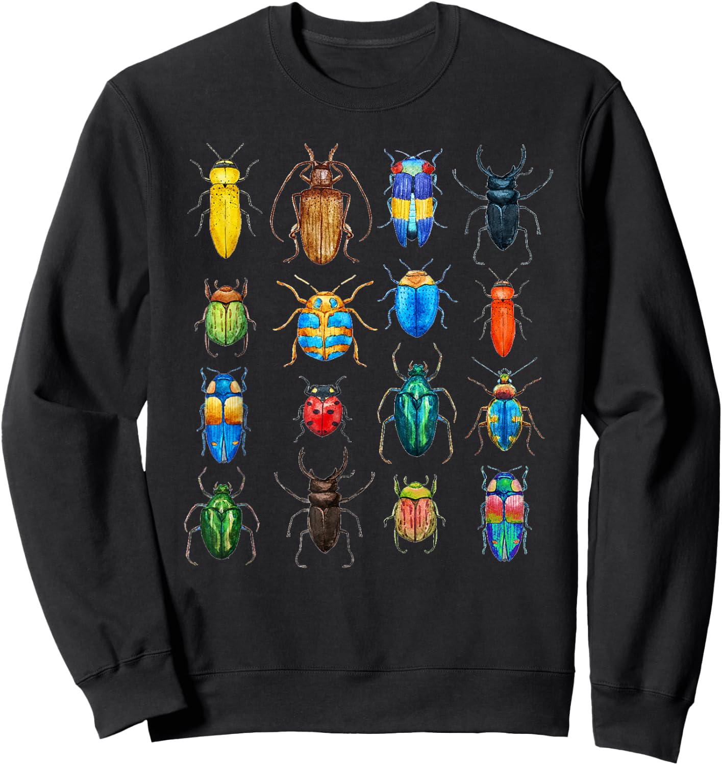 Bug Shirt for Kids and Adults, Boys & Girls, Gift Sweatshirt - Sweatshirt | Black
