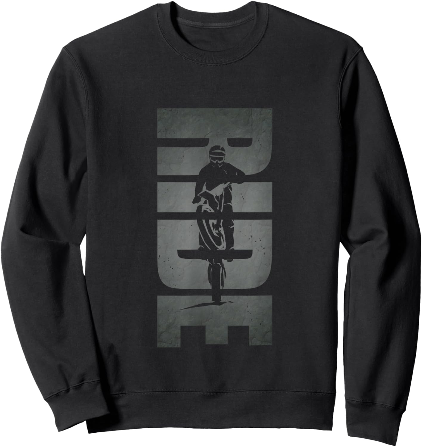 Dirt Bike Motocross Sweatshirt - Sweatshirt | Black