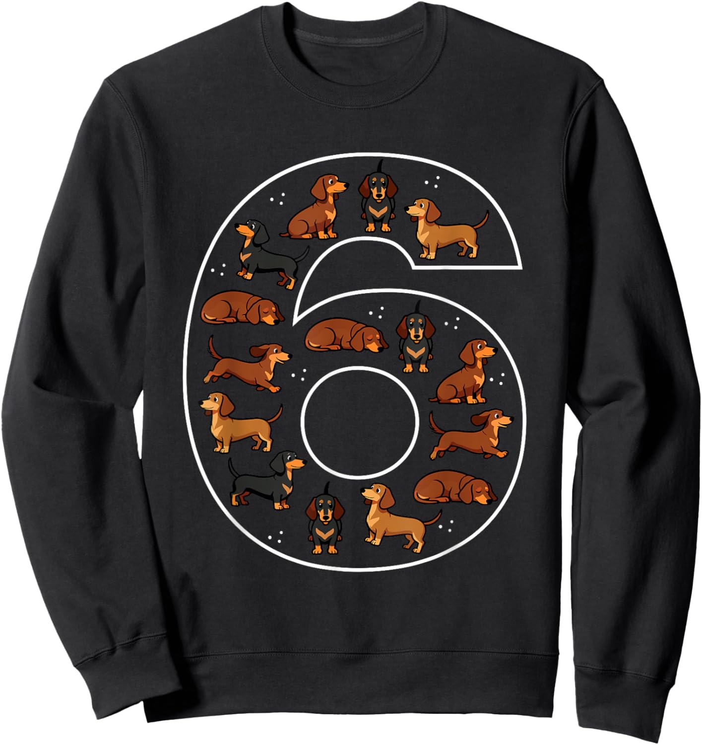 Wiener Dog Sweatshirt - Sweatshirt | Black
