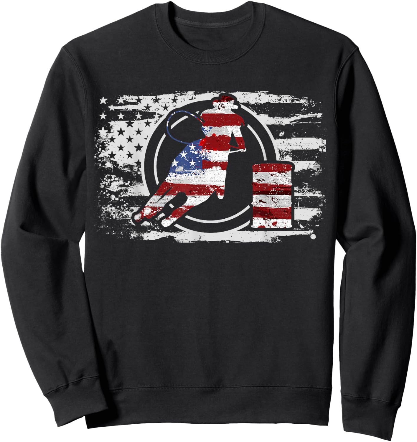 Barrel Racing Gift Sweatshirt - Sweatshirt | Black