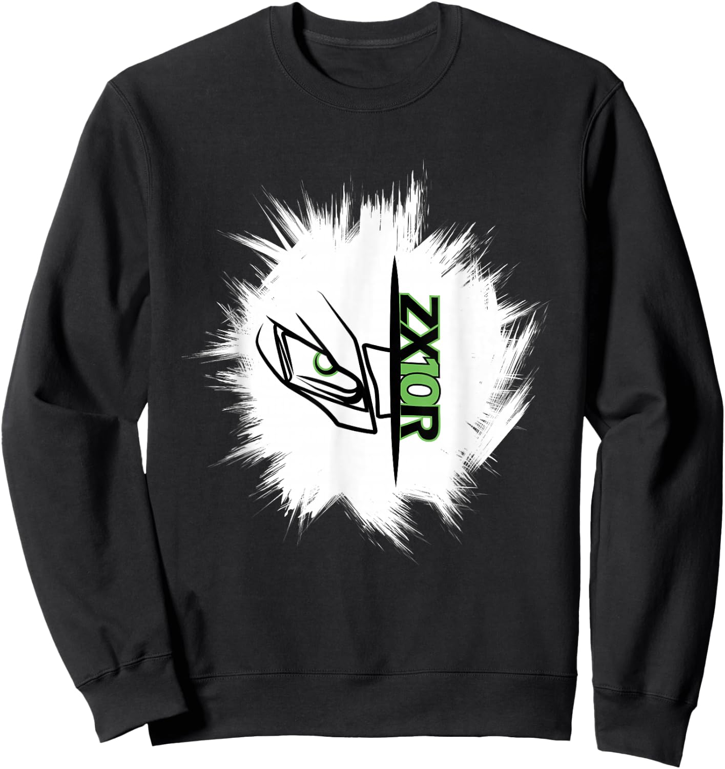ZX10R sportbike Ninja motorcycle Sweatshirt - Sweatshirt | Black