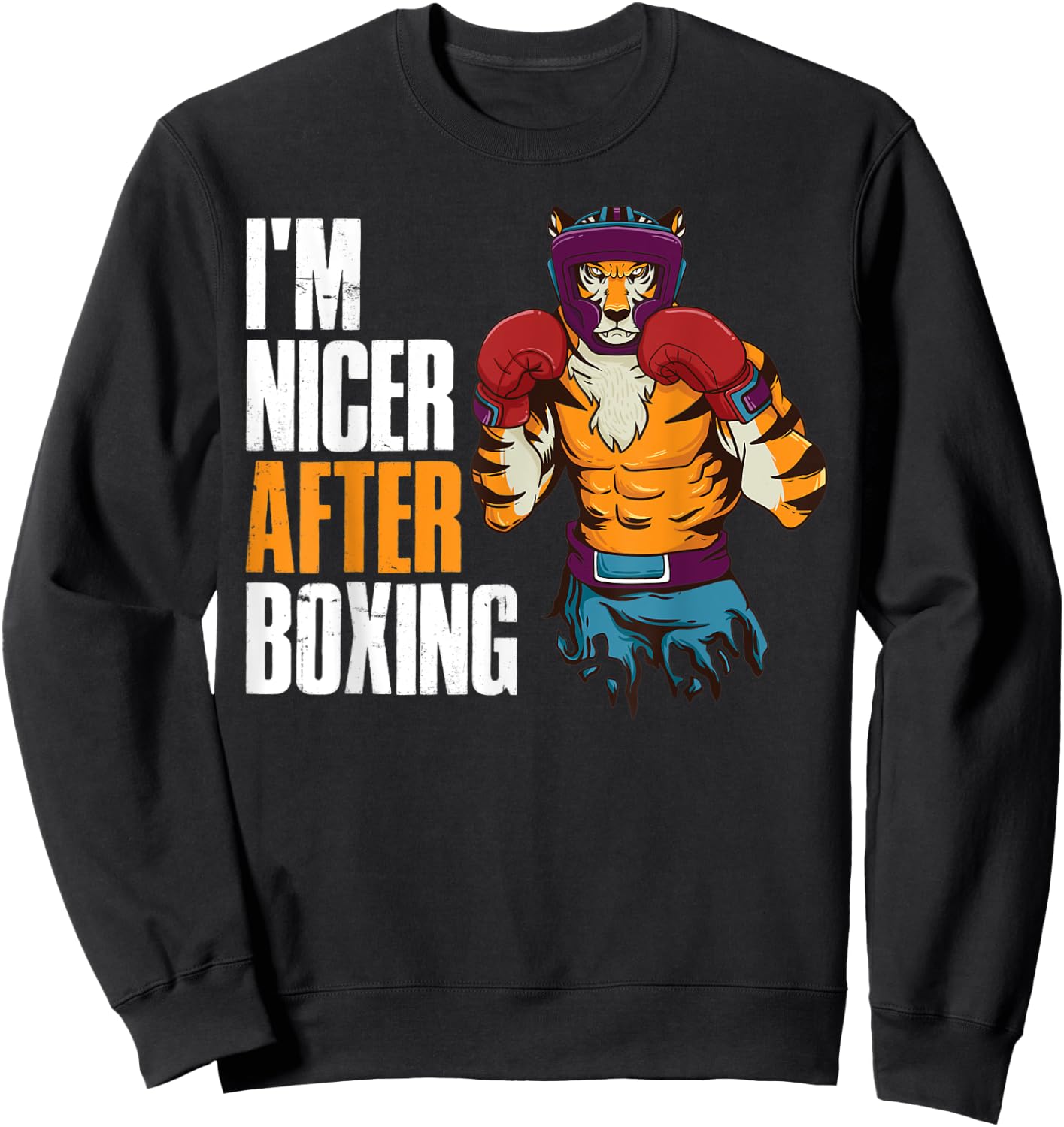 Im Nicer After Boxing Sweatshirt - Sweatshirt | Black