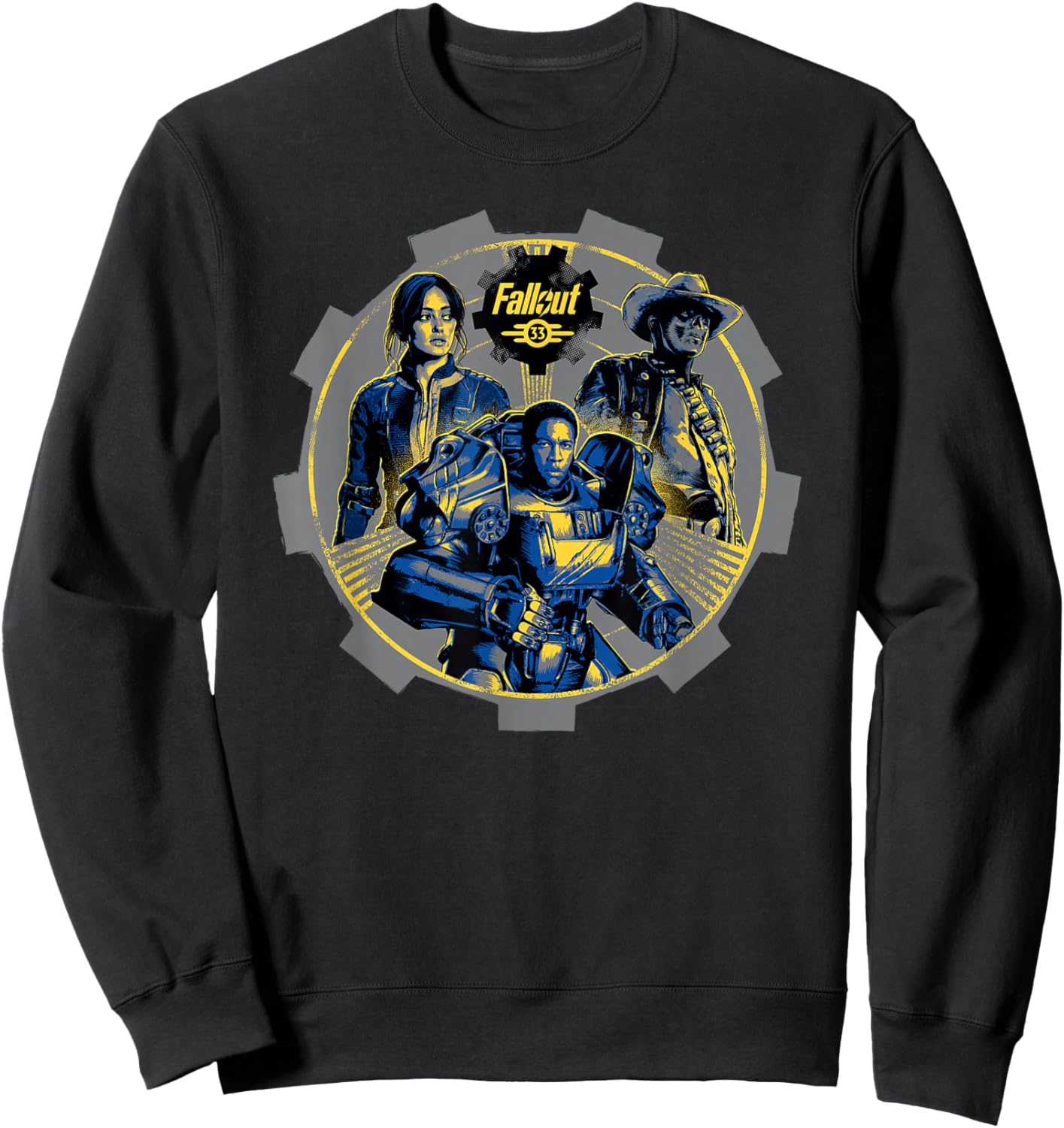 Fallout - Trio Vault Sweatshirt - Sweatshirt | Black