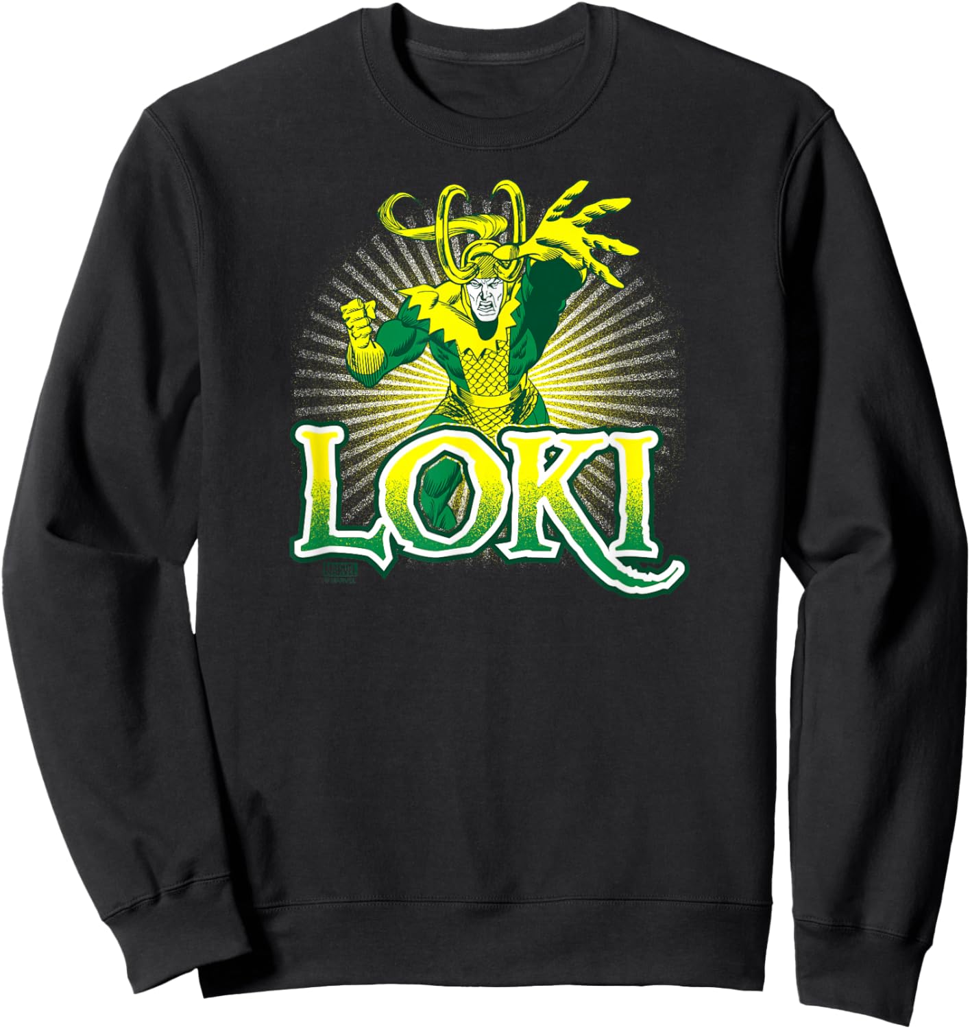 Marvel - Loki Logo Sweatshirt - Sweatshirt | Black