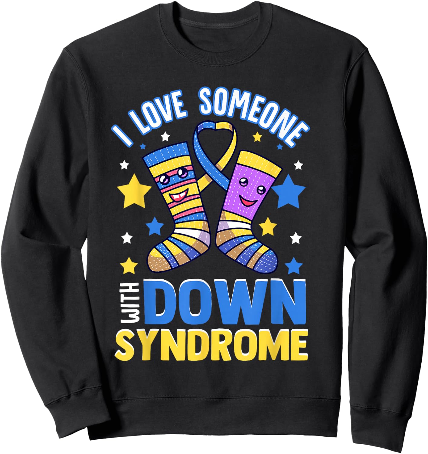 Down Syndrome Sweatshirt - Sweatshirt | Black
