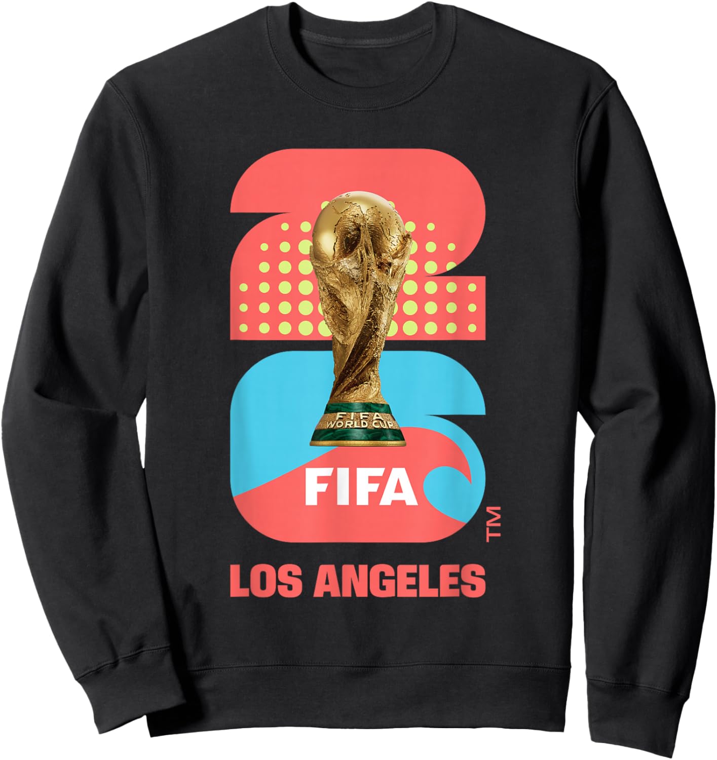 FIFA World CUP26 Los Angeles Trophy Color Sweatshirt - Sweatshirt | Black