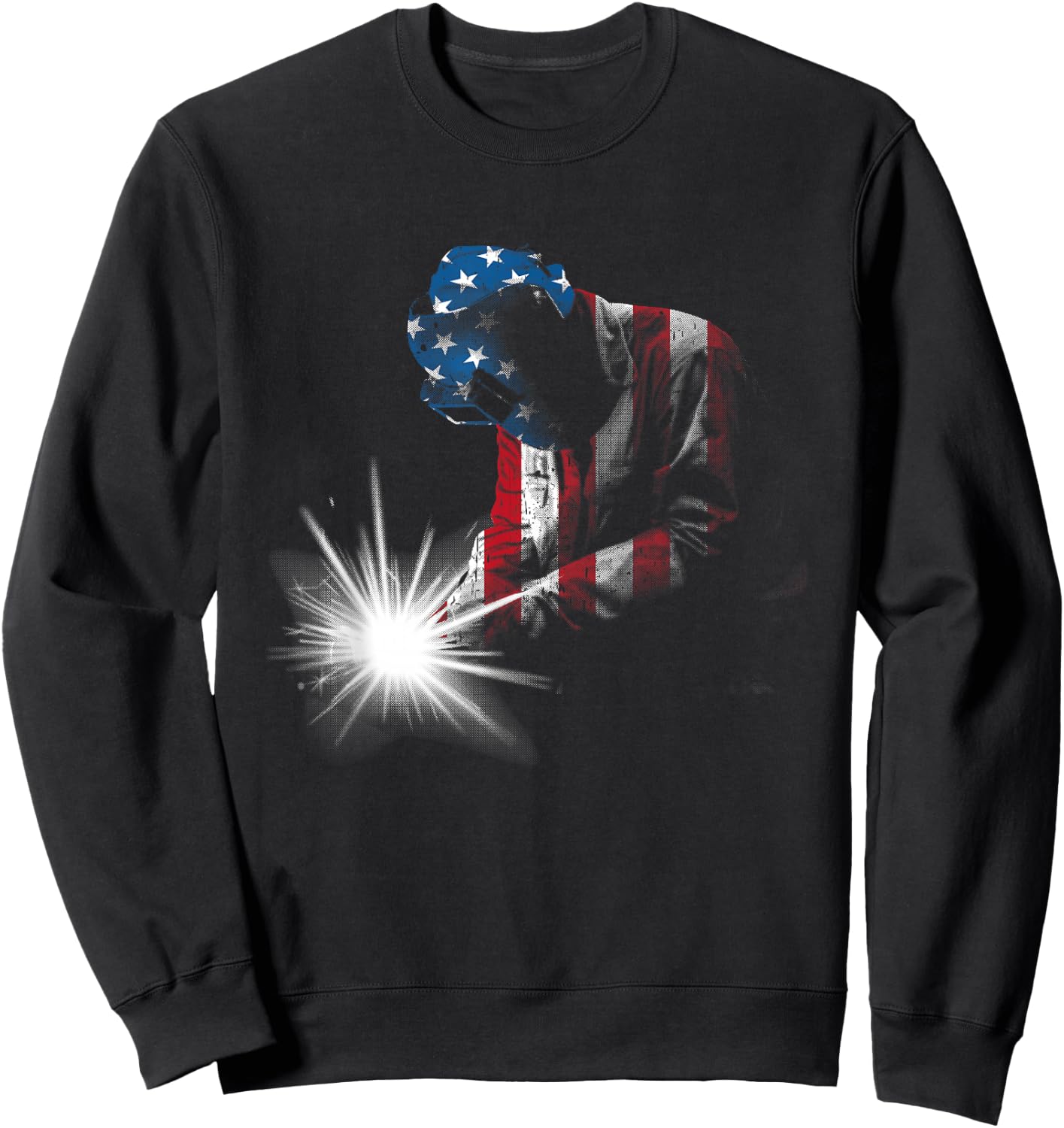 Cool Welder Design Women Welding Weld Metal Welder Sweatshirt - Sweatshirt | Black