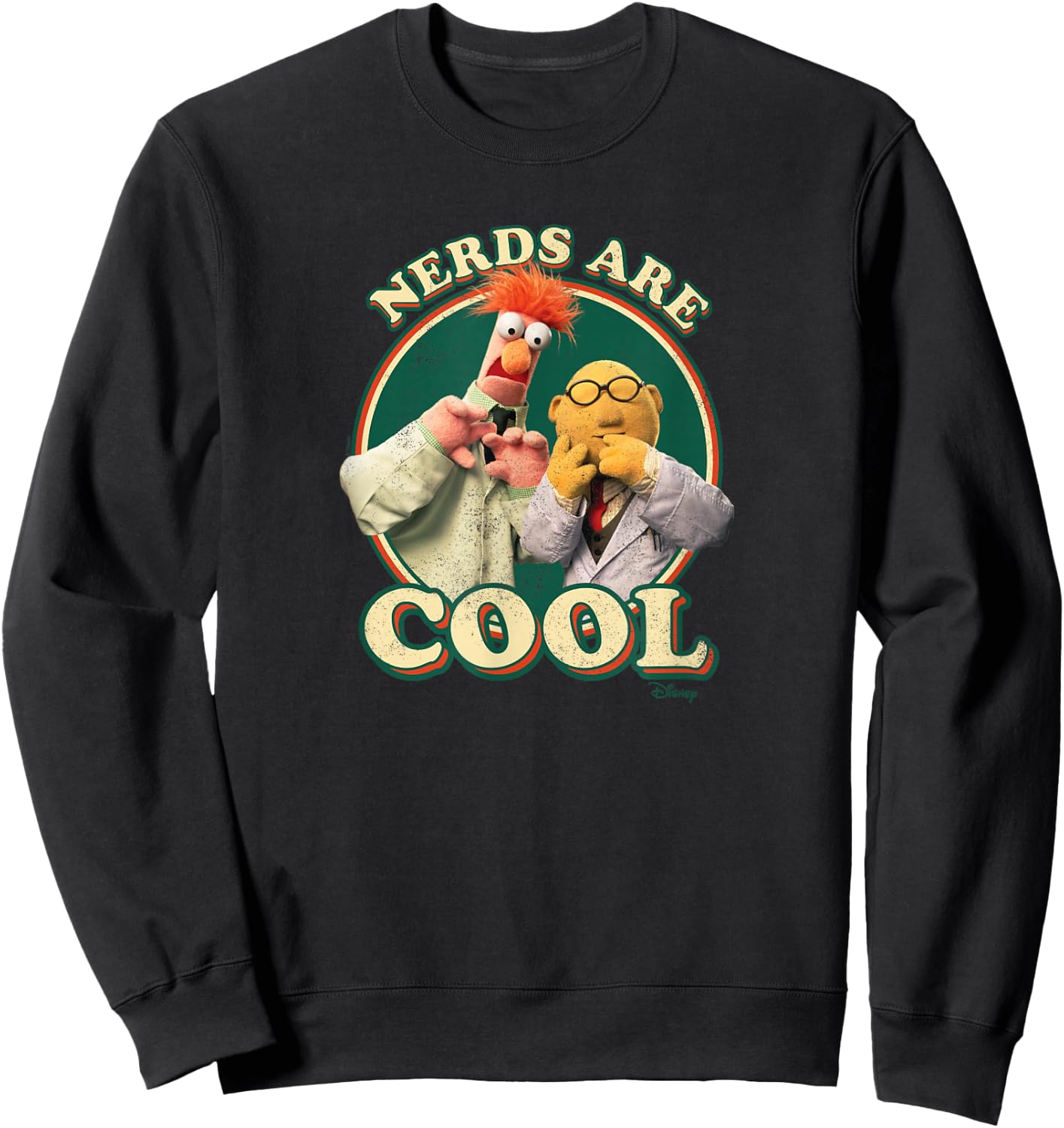 Disney - The Muppets Nerds are Cool Sweatshirt - Sweatshirt | Black
