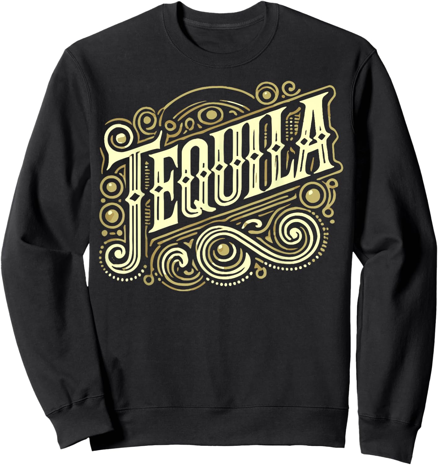 Tequila Lime Salt Mexican Group Drinker Costume Party Sweatshirt - Sweatshirt | Black