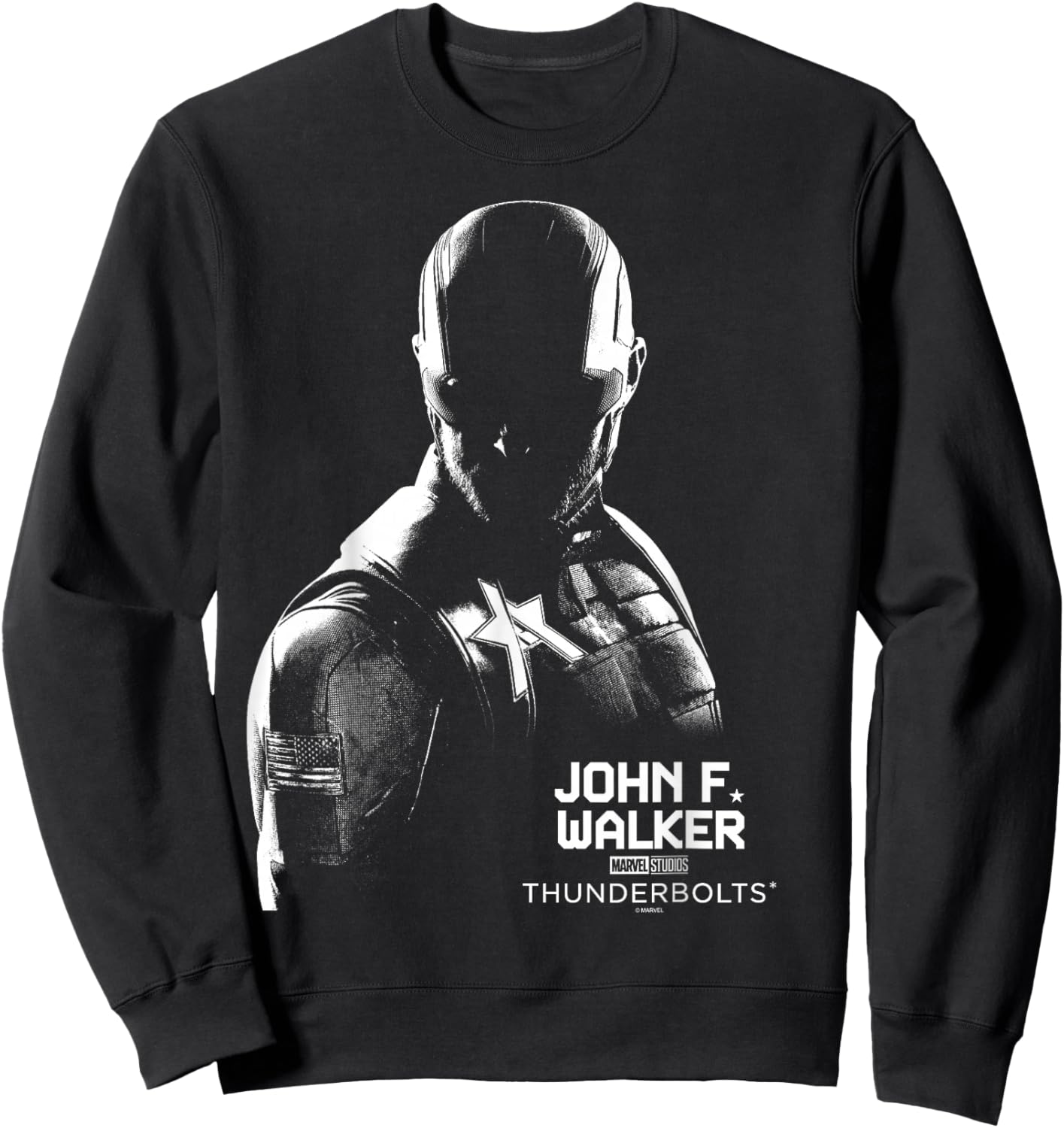 Marvel's Thunderbolts - John F Walker Silhouette Sweatshirt - Sweatshirt | Black