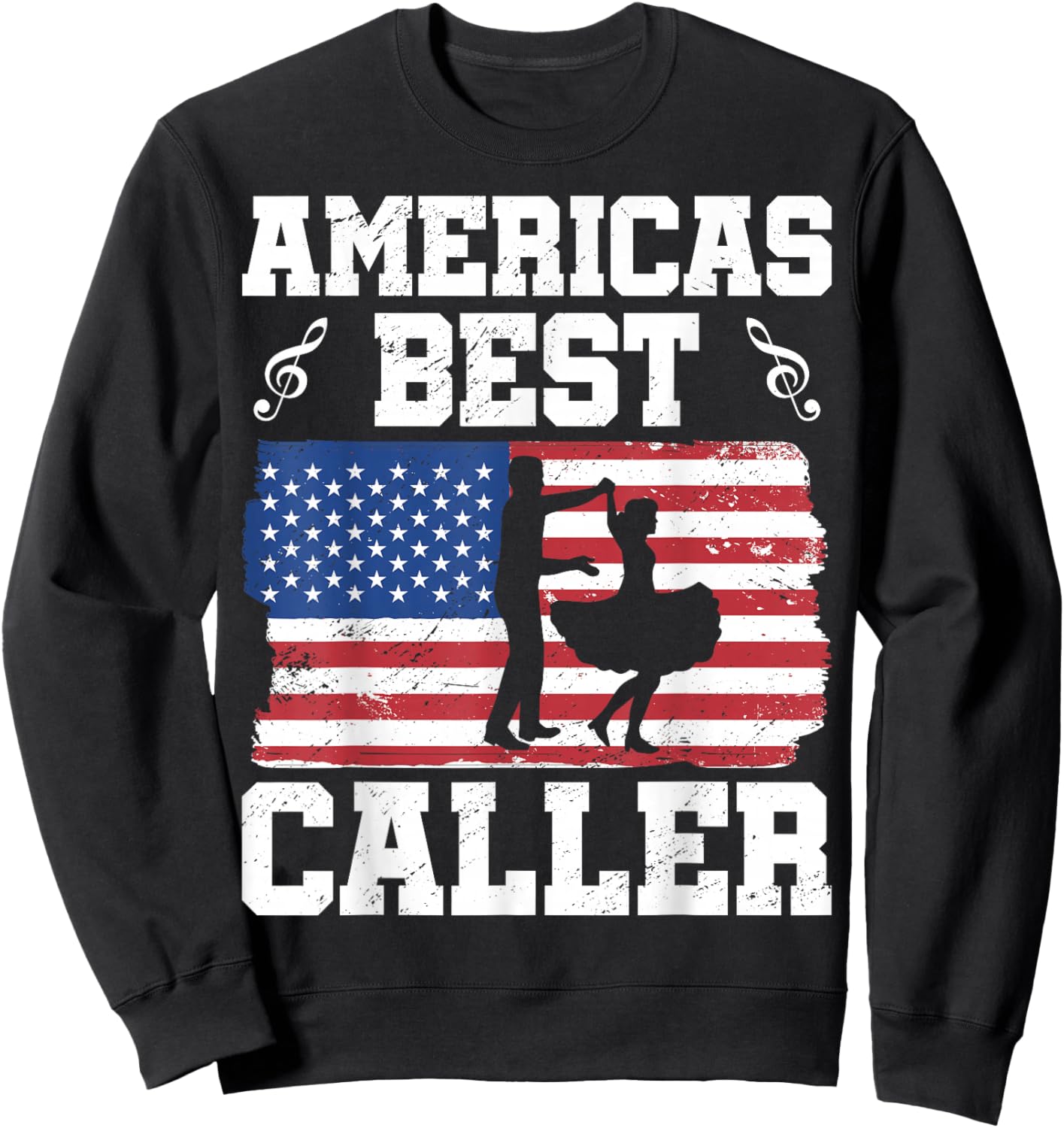 Square dancing Square dance caller Sweatshirt - Sweatshirt | Black