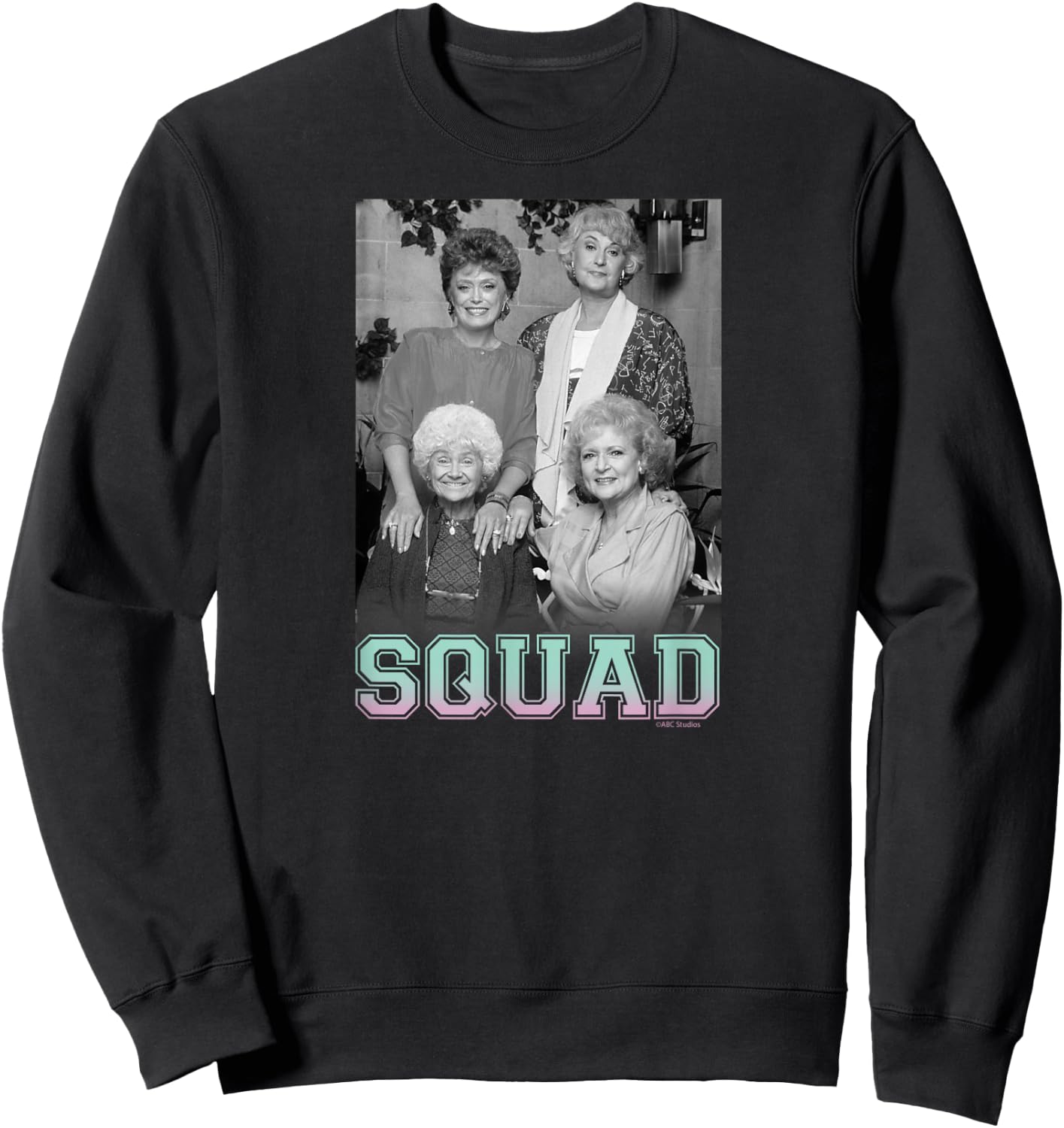 The Golden Girls - Squad Sweatshirt - Sweatshirt | Black