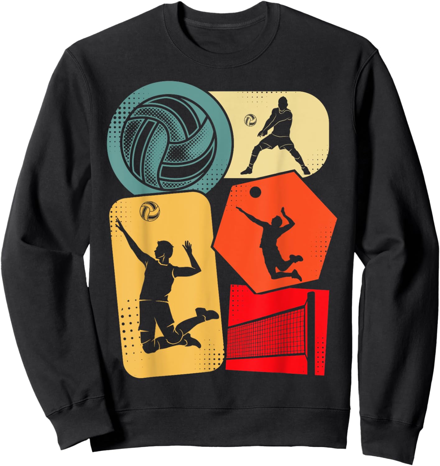 Volleyball Boys Youth Sweatshirt - Sweatshirt | Black