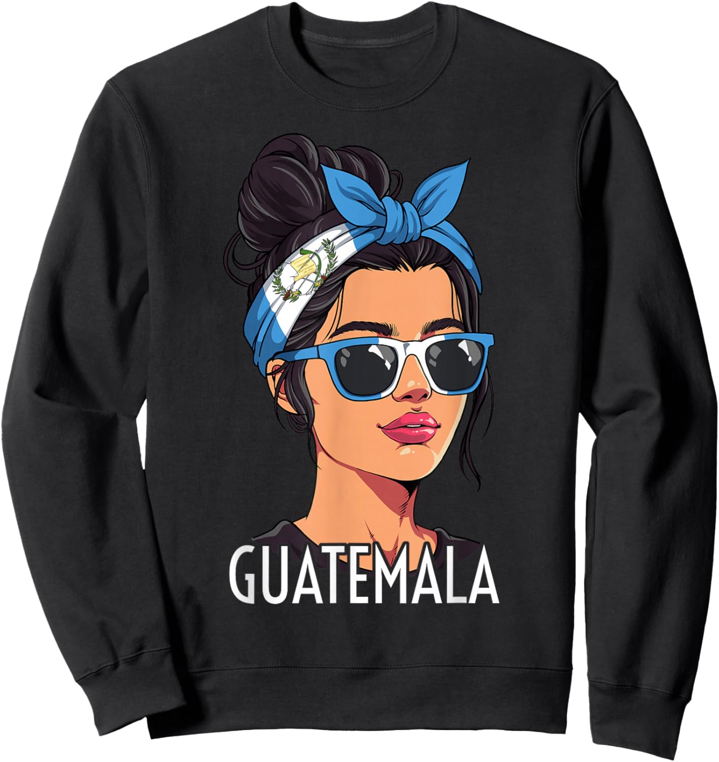 Guatemalan Girl Guatemala Sweatshirt - Sweatshirt | Black