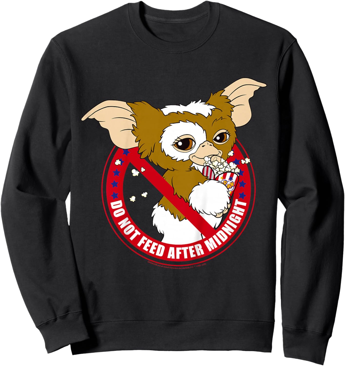 Kids Gremlins Gizmo Do No Feed After Midnight Sweatshirt - Sweatshirt | Black