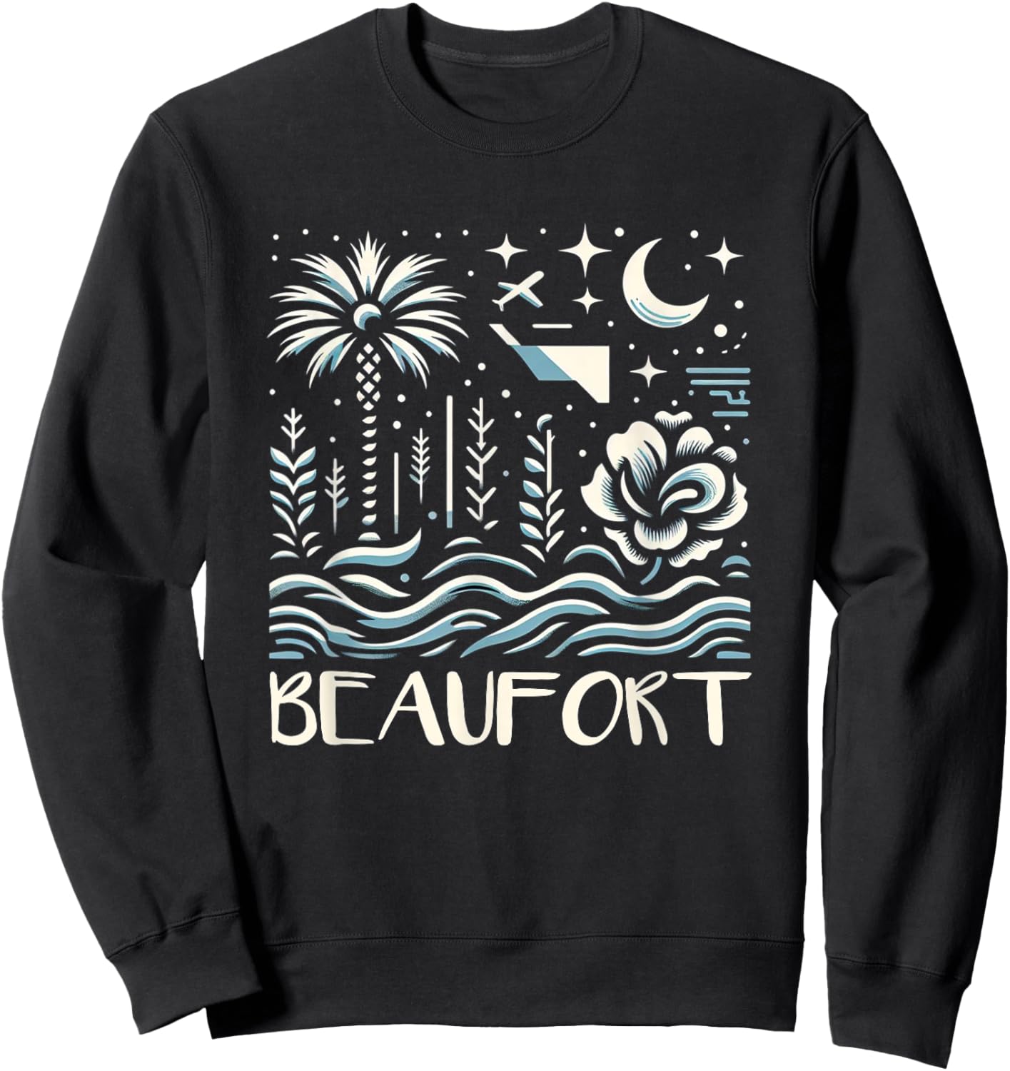 Beaufort South Carolina - Beaufort SC Sweatshirt - Sweatshirt | Black