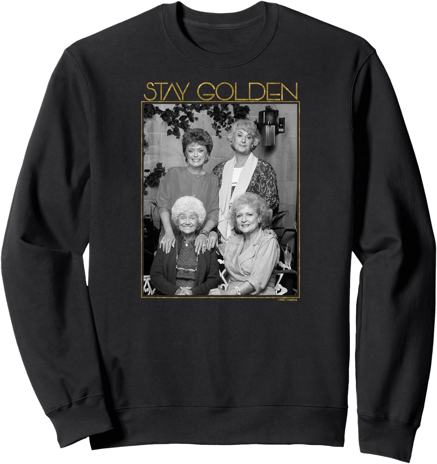 The Golden Girls - Rose Blanche Sophia Dorothy Sweatshirt - Sweatshirt | Black