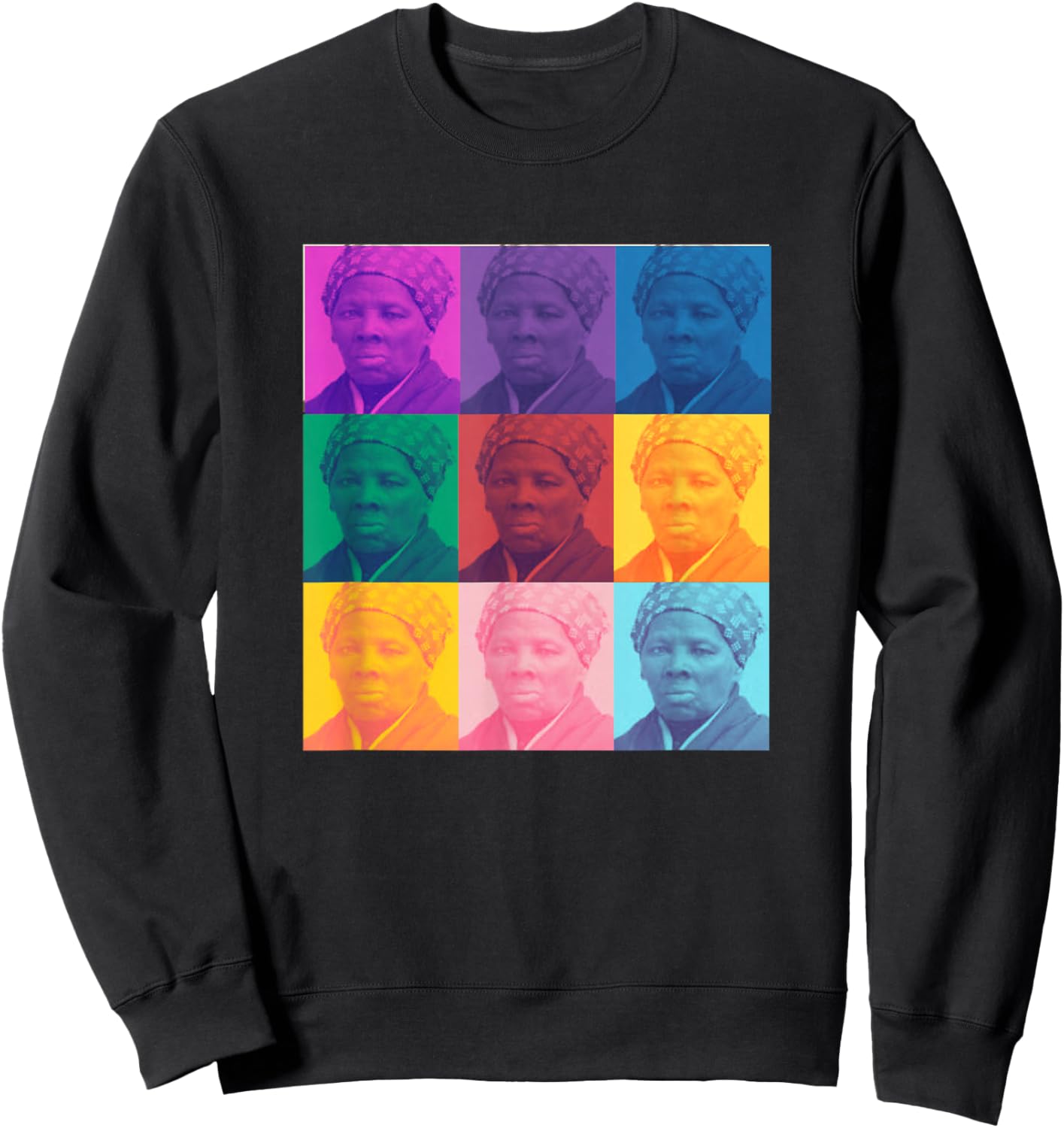 Iconic Women Harriet Tubman Harriet Tubman Sweatshirt - Sweatshirt | Black