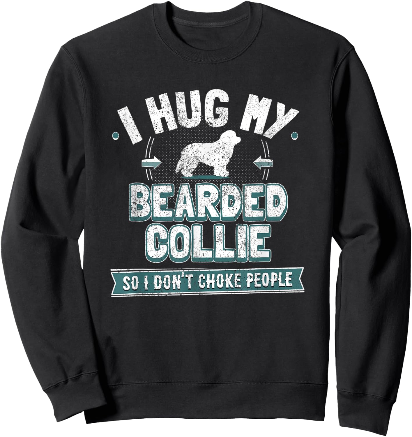 Bearded Collie Sweatshirt - Sweatshirt | Black