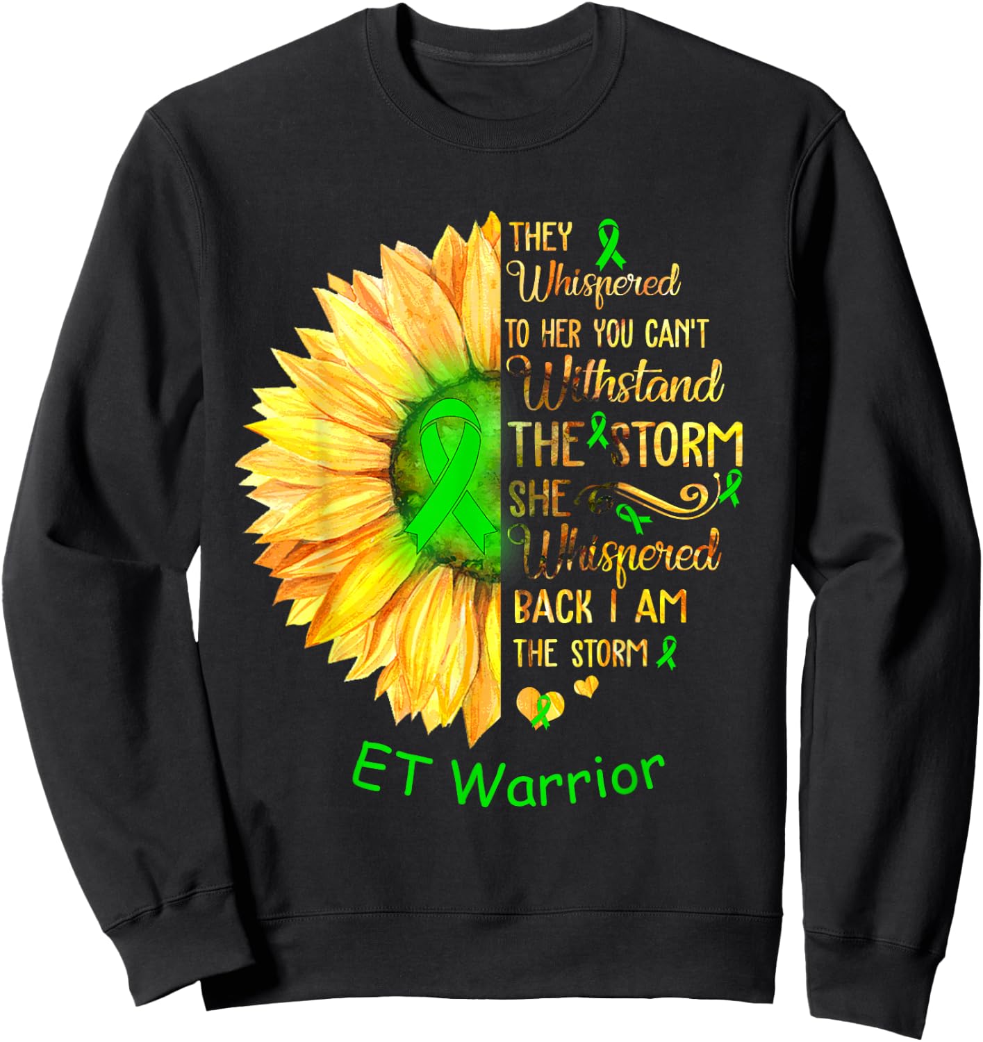 I am the Storm ET Warrior Sweatshirt - Sweatshirt | Black