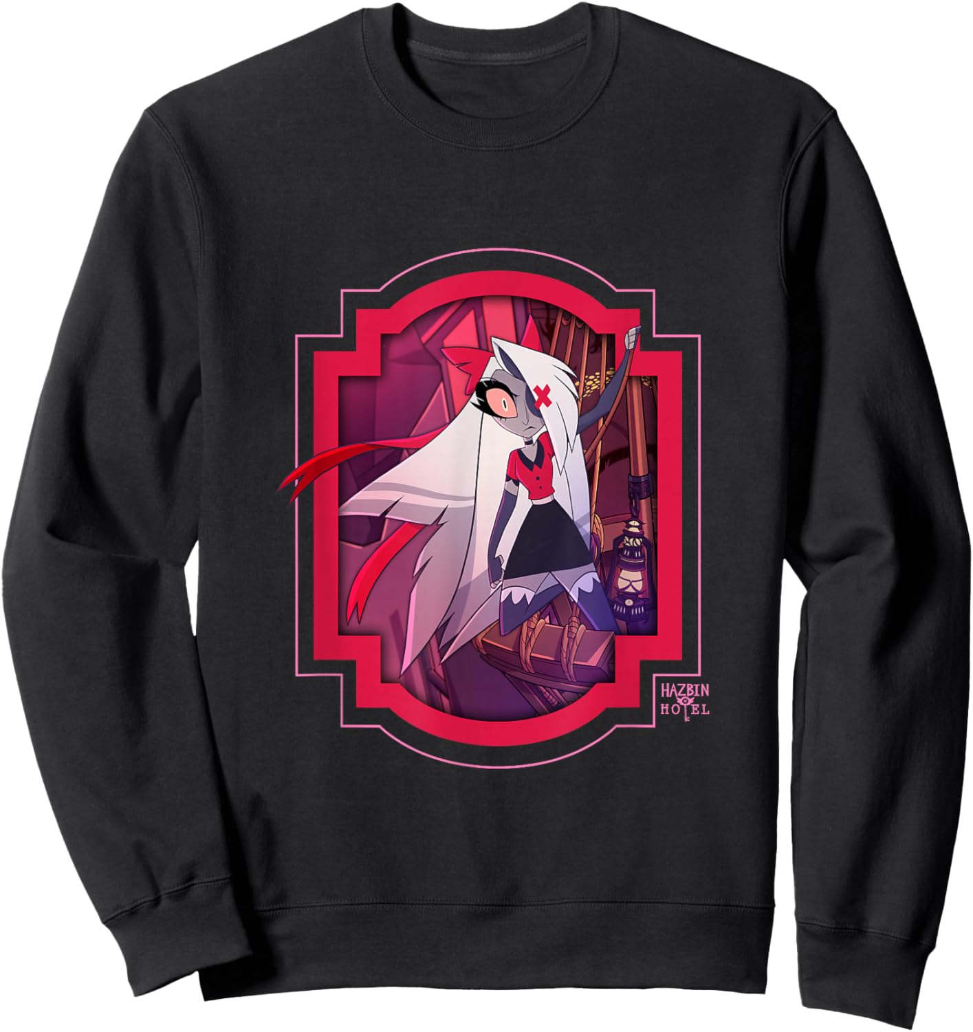 Hazbin Hotel - Vaggie Sweatshirt - Sweatshirt | Black