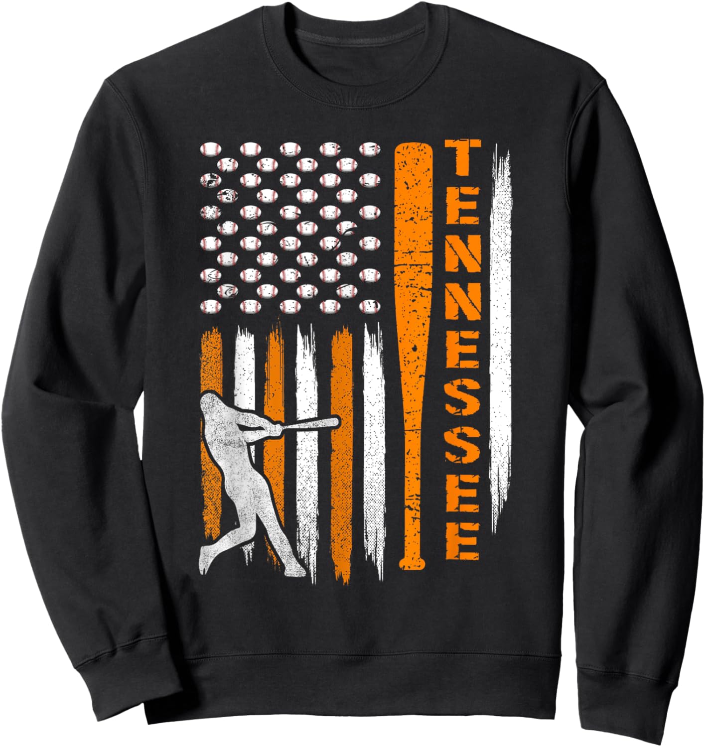 Tennessee Shirts. TN Vintage Women Girls Toddlers Sweatshirt - Sweatshirt | Black