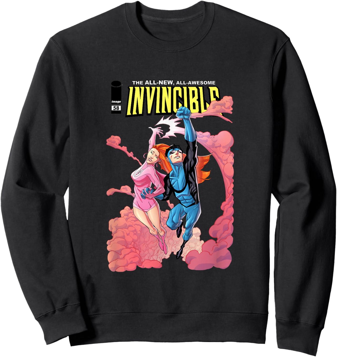 Invincible #58 Sweatshirt - Sweatshirt | Black