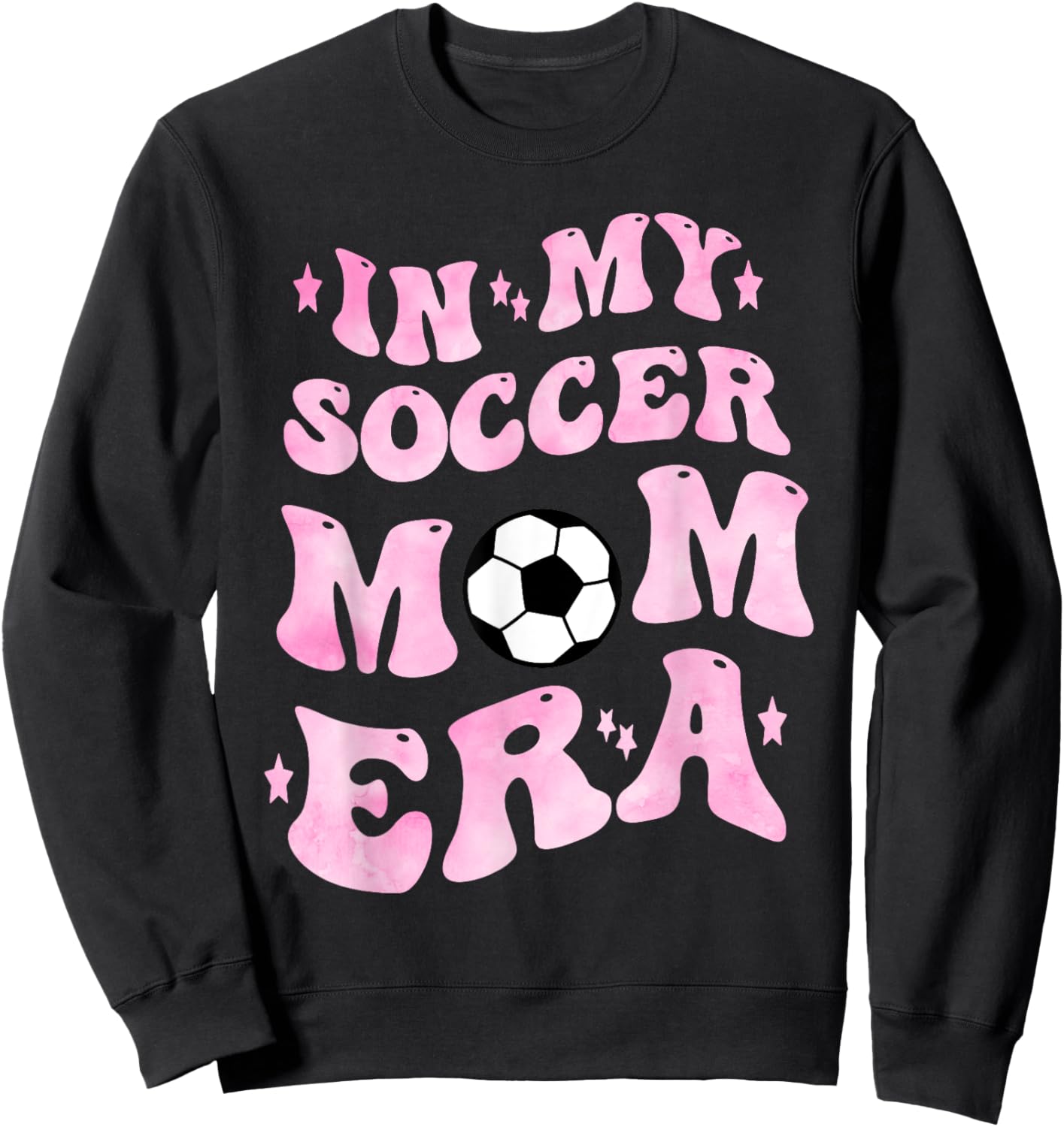 In My Soccer Mom Era Sweatshirt - Sweatshirt | Black