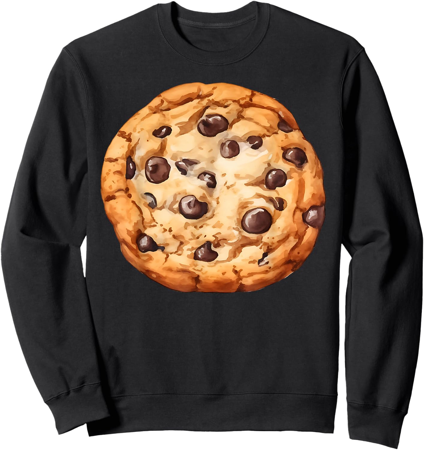 Chocolate Chip Cookie Costume Sweatshirt - Sweatshirt | Black