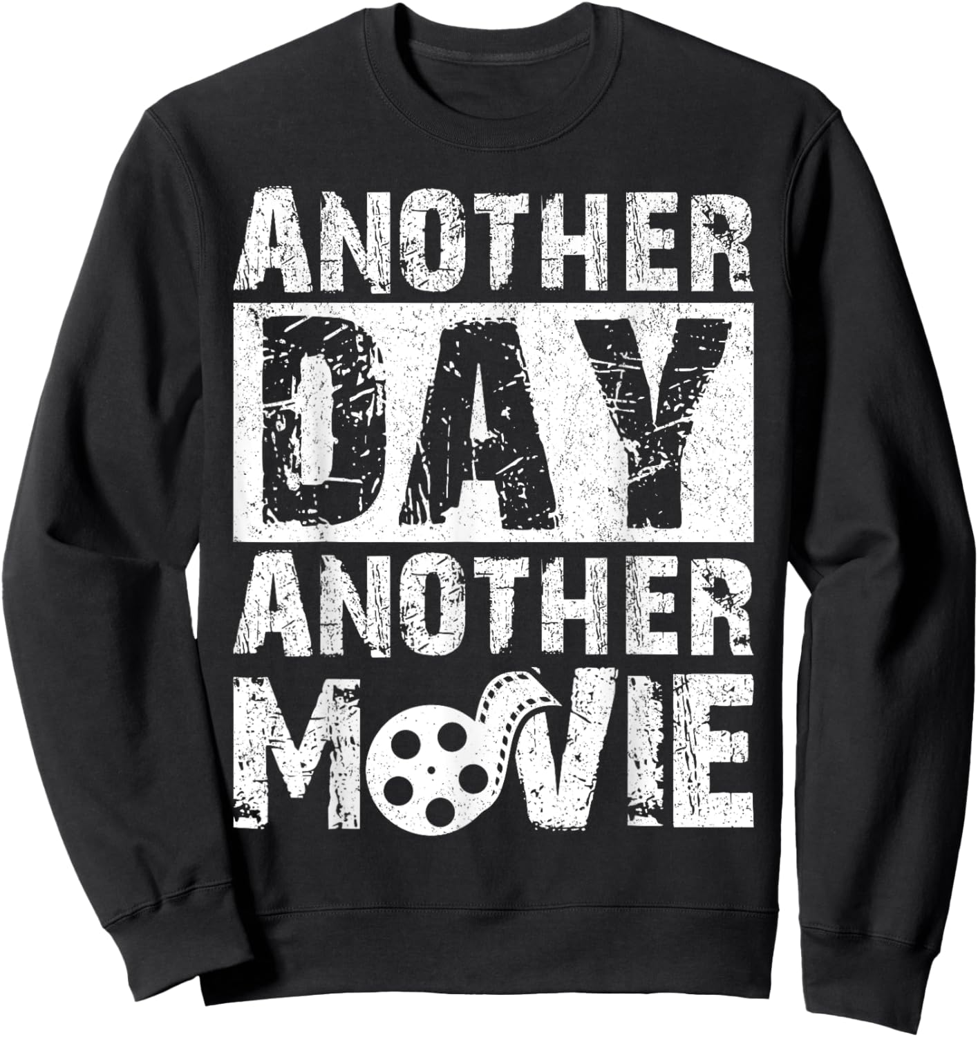 Movie Buffs Meme Quote Sweatshirt - Sweatshirt | Black