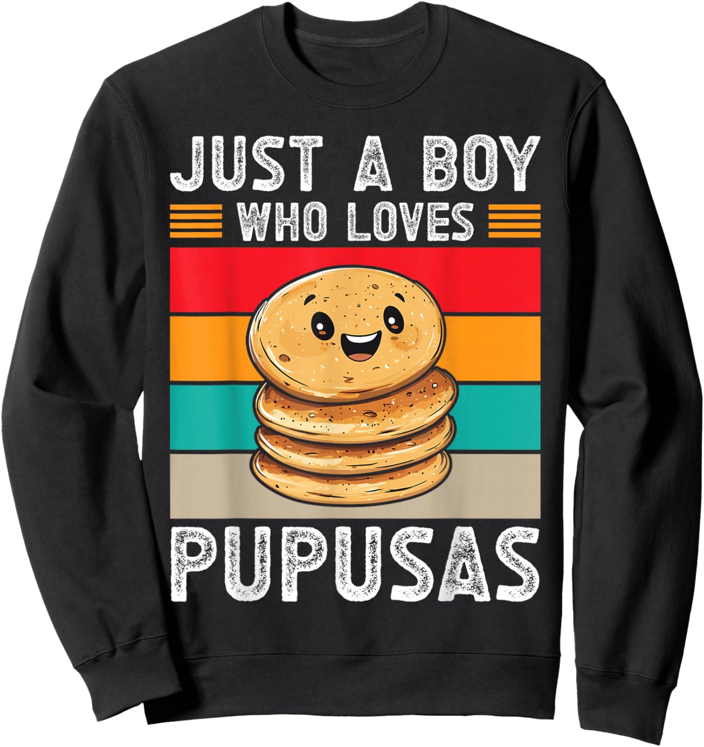 Pupusa Sweatshirt - Sweatshirt | Black