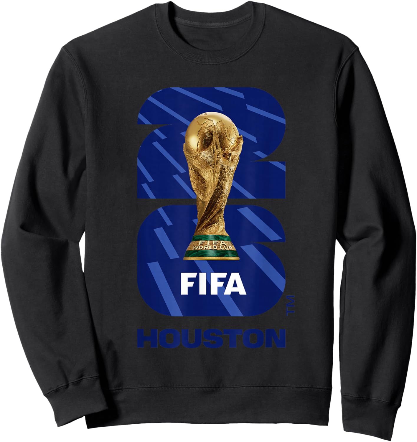 FIFA World CUP26 Houston Trophy Color Sweatshirt - Sweatshirt | Black