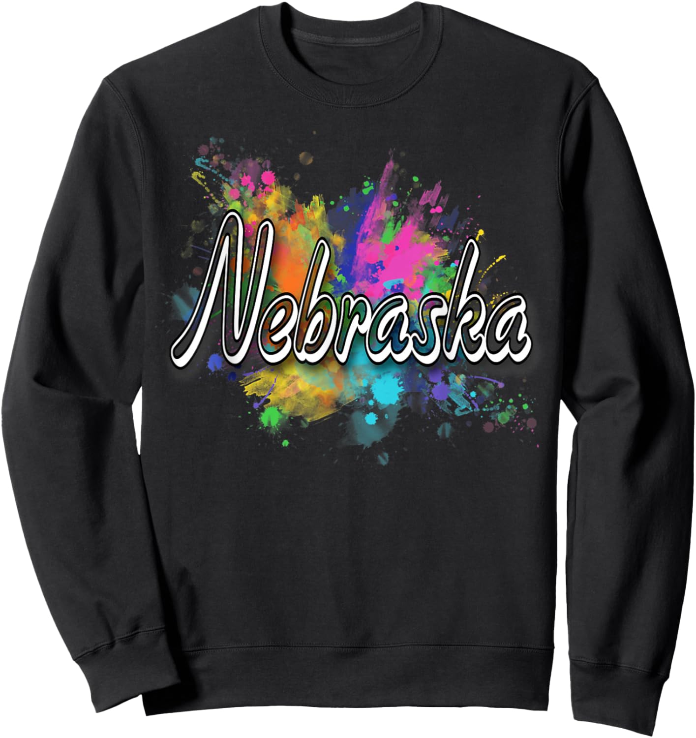 Nebraska Apparel Women & Kids - Nebraska Sweatshirt - Sweatshirt | Black