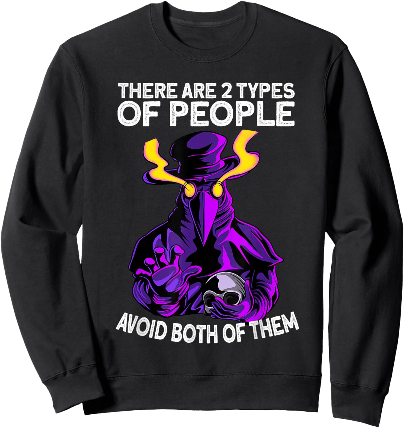 plague doctor Middle Age Medicines Sweatshirt - Sweatshirt | Black