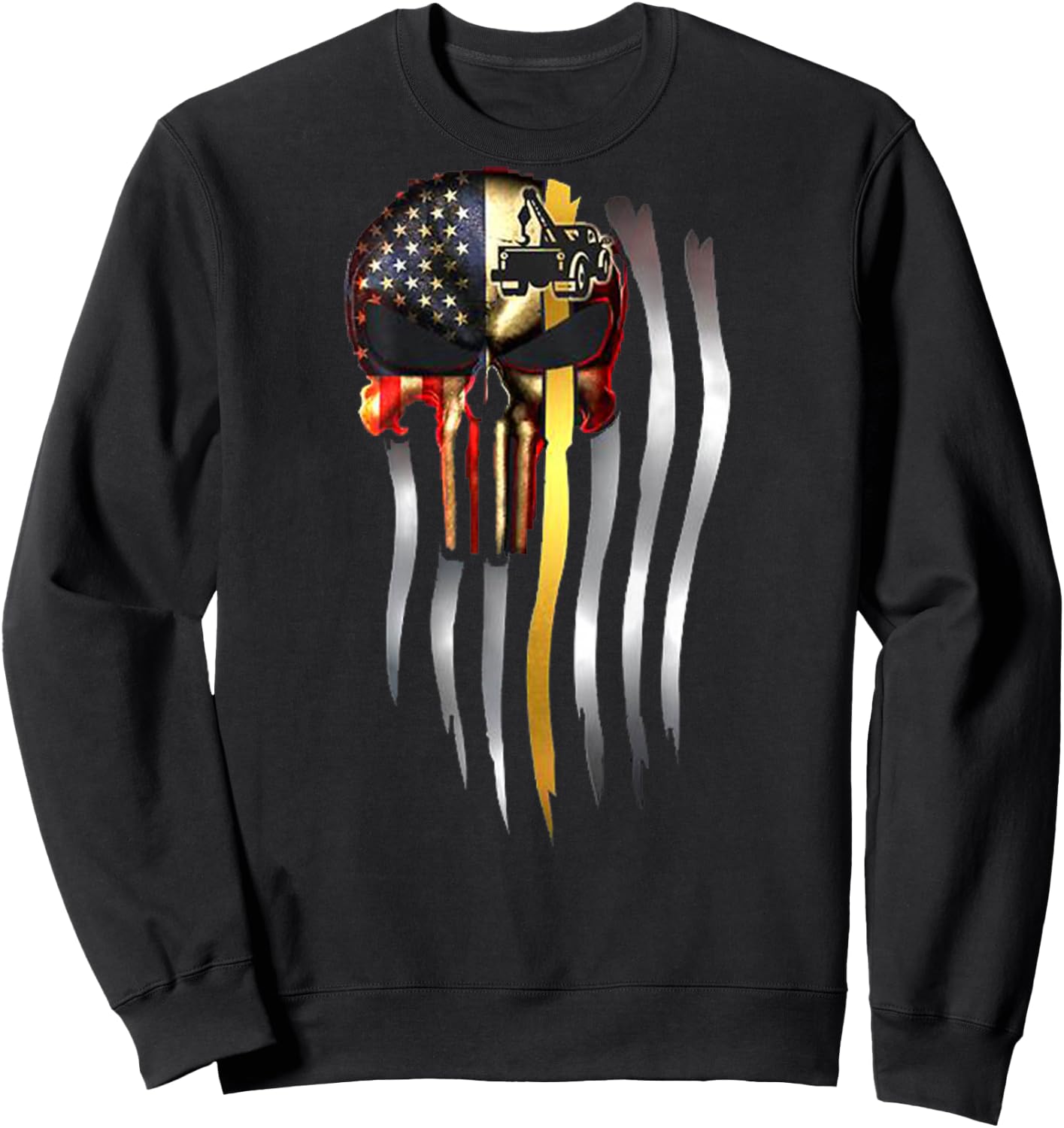Proud Tow Truck Operator Sweatshirt - Sweatshirt | Black