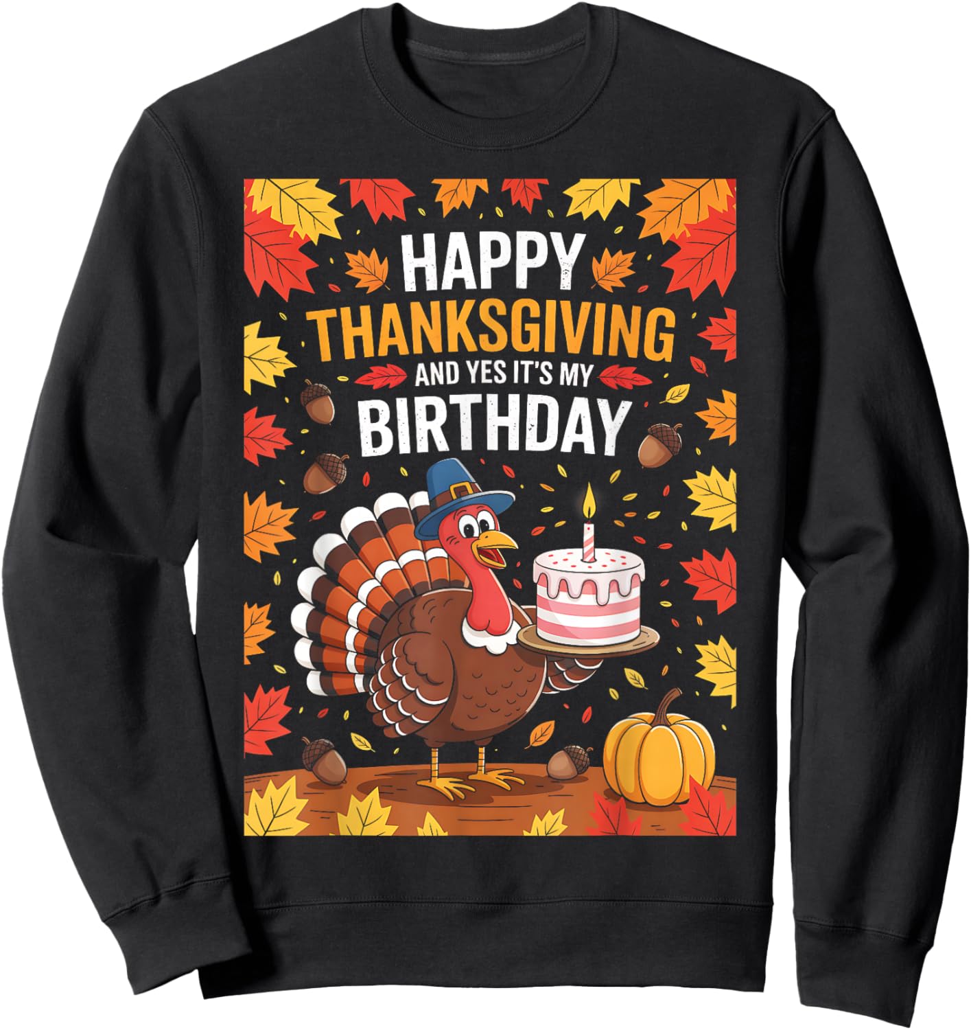 Autumn Cake Sweatshirt - Sweatshirt | Black