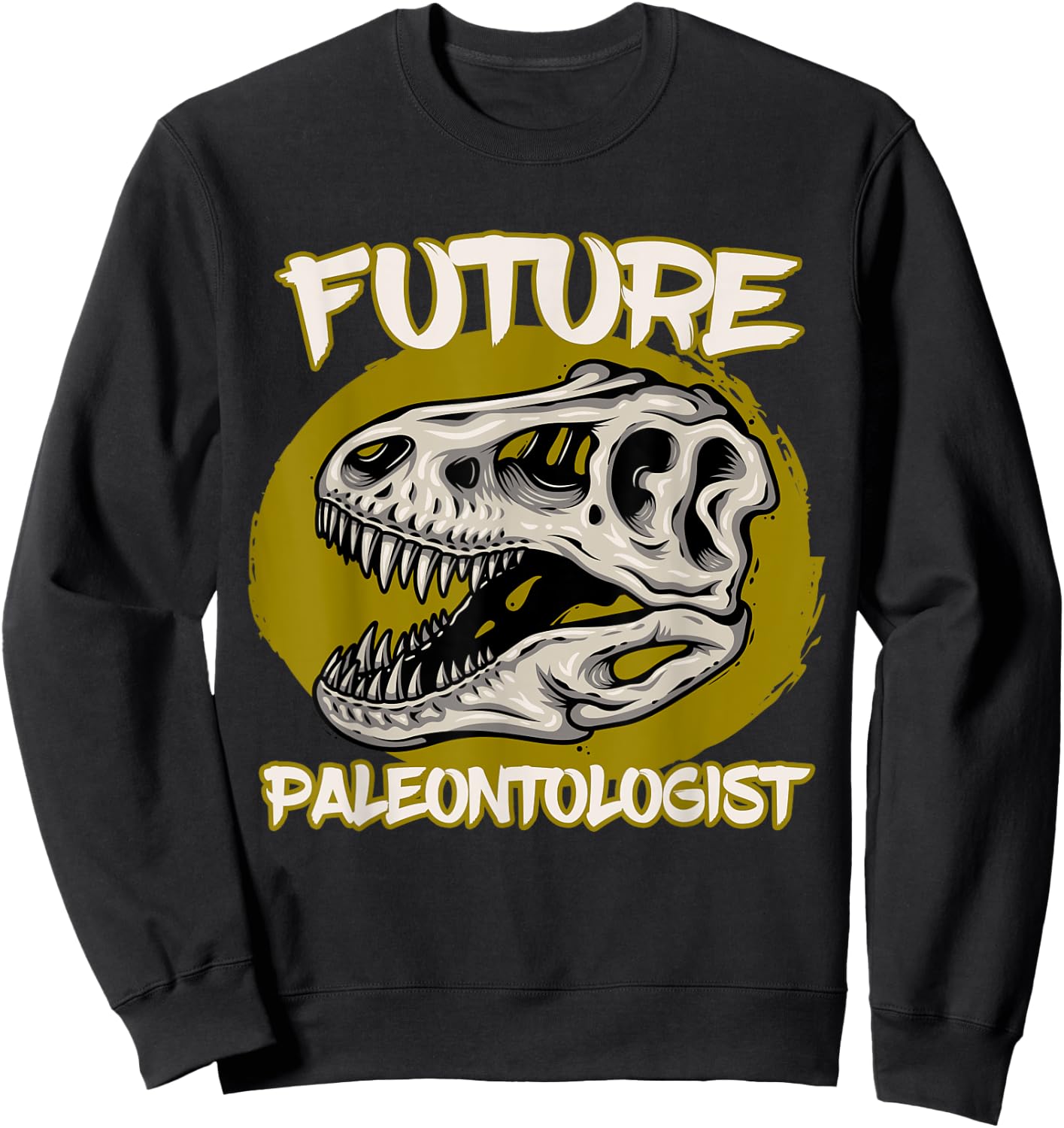 Future Paleontologist Cute Gifts for Kids Dino Explorer Sweatshirt - Sweatshirt | Black
