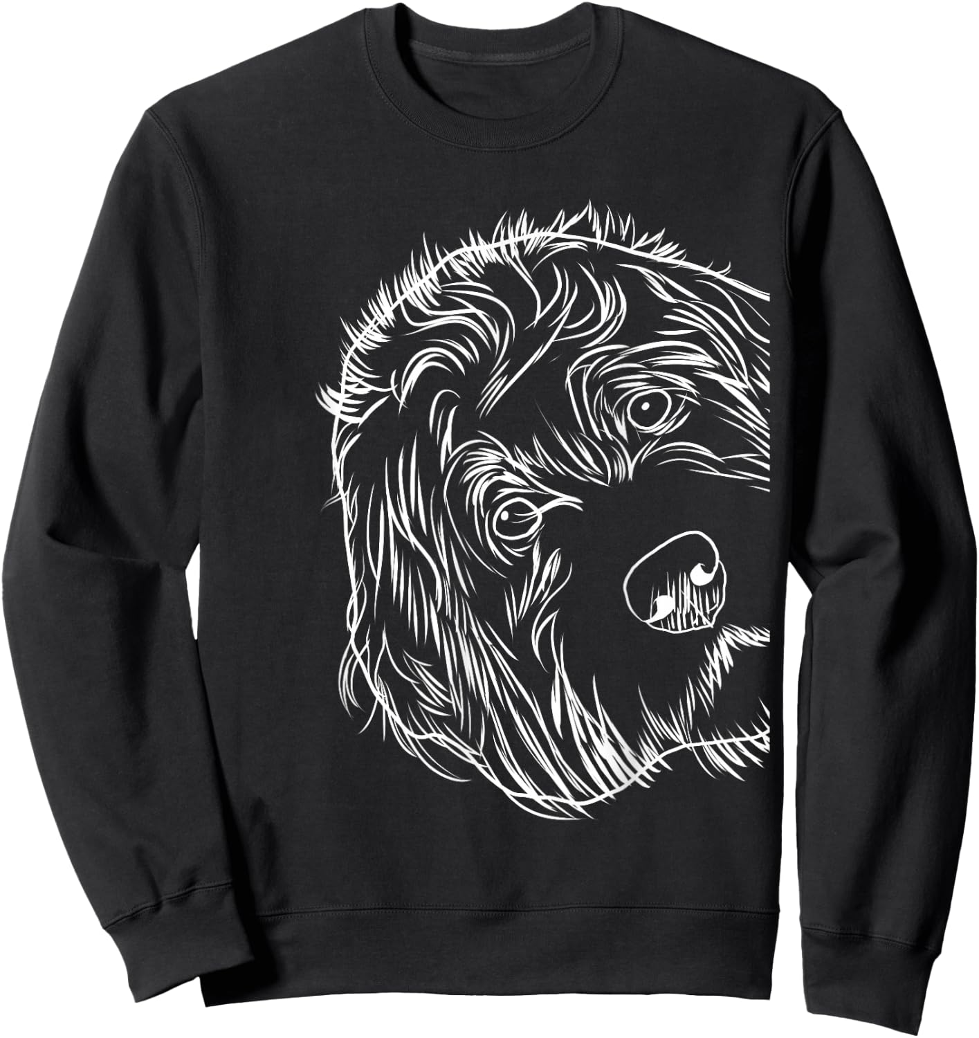Funny Dog Labradoodle Sweatshirt - Sweatshirt | Black