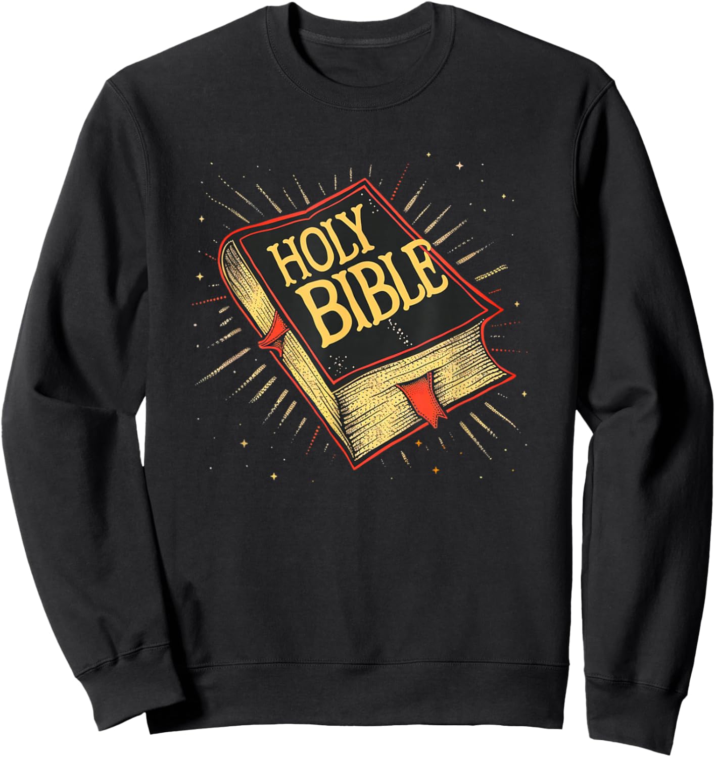 Nice Holy Book Costume for Bible Lovers Sweatshirt - Sweatshirt | Black