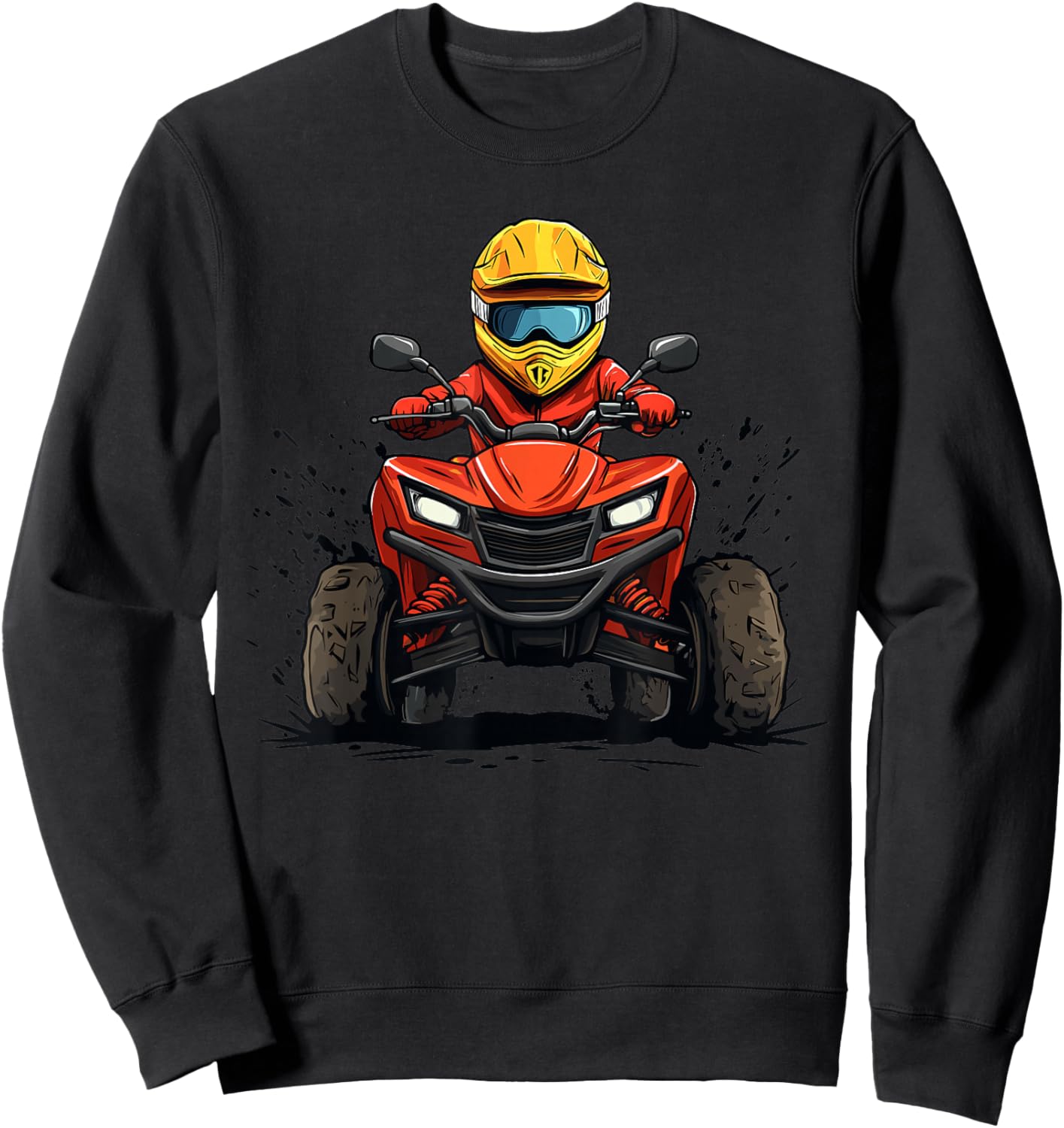 Kids 4 wheeler Sweatshirt - Sweatshirt | Black