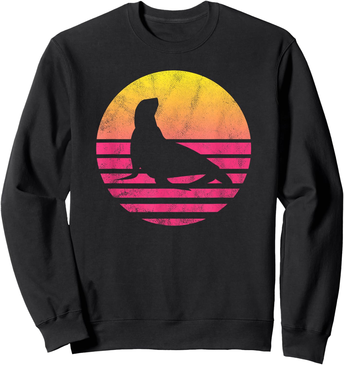 Classic Seal Gift Sweatshirt - Sweatshirt | Black