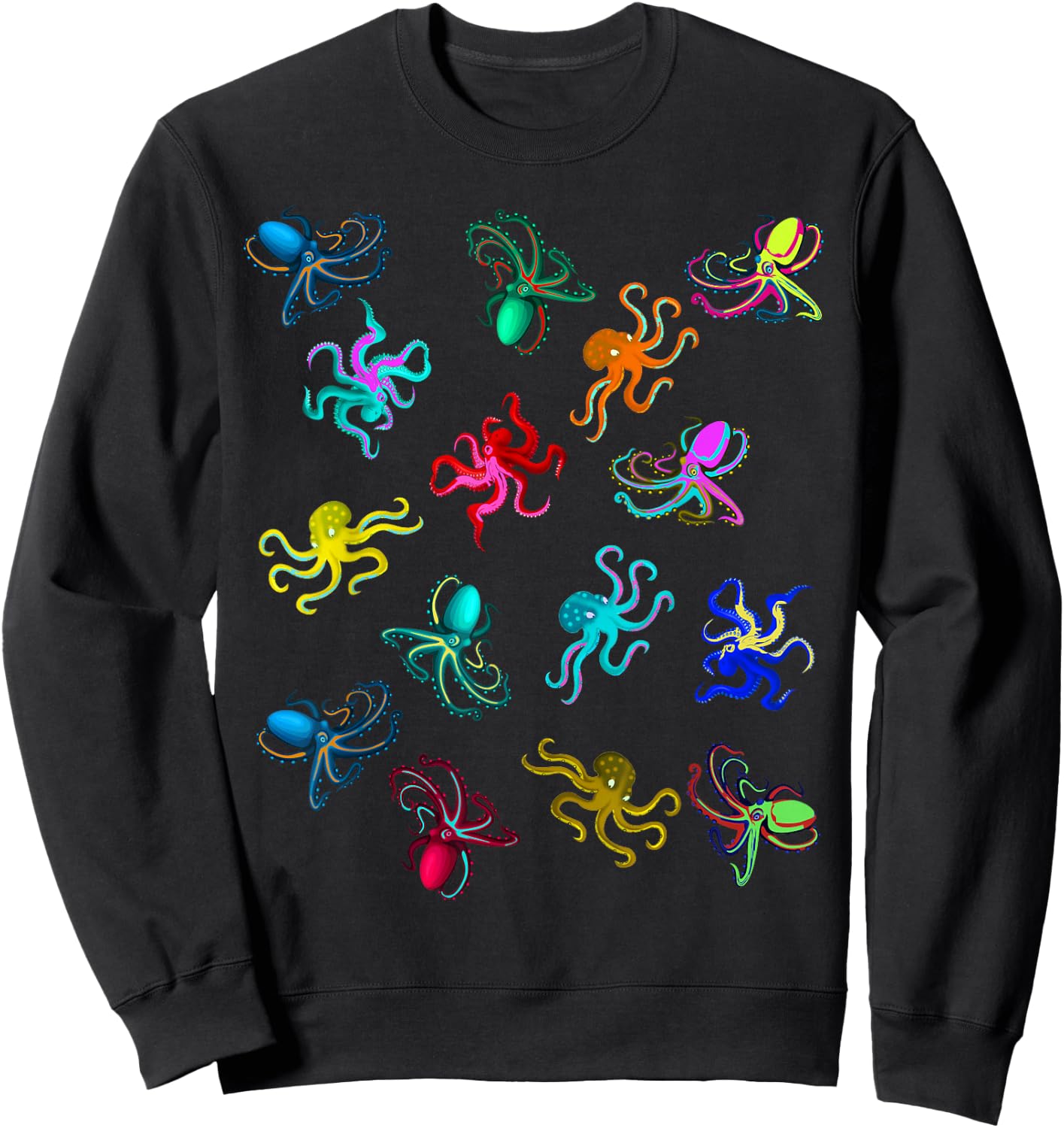Octopus - Octopus Sweatshirt - Sweatshirt | Black