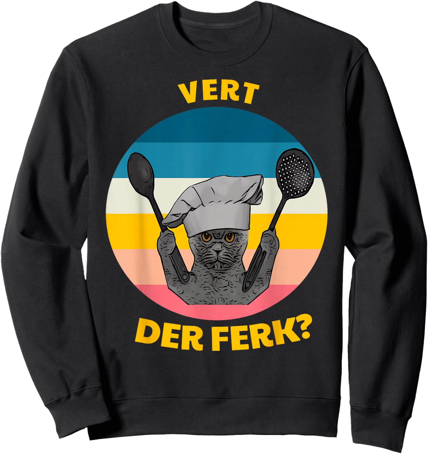 Vert Der Ferk Sweatshirt - Sweatshirt | Black