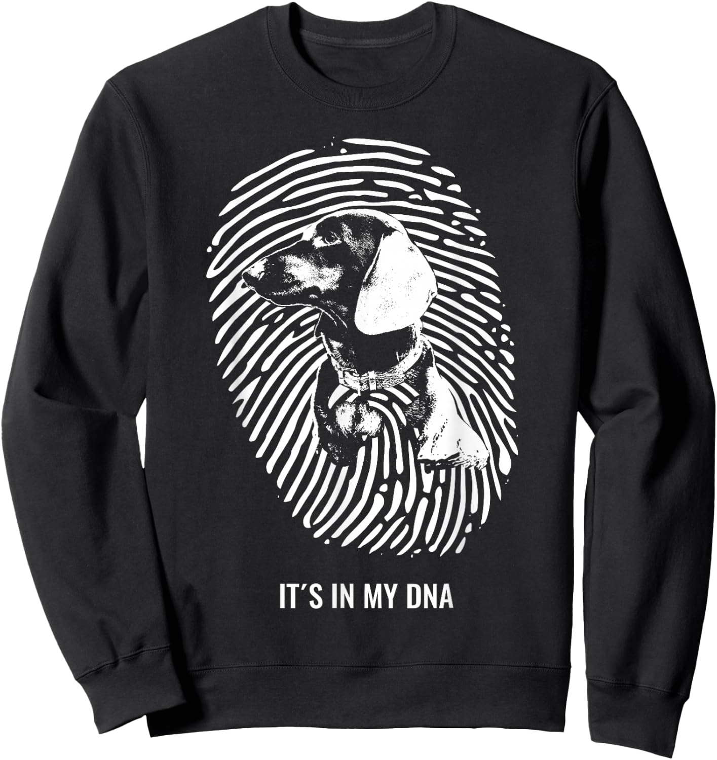 Dachshund Dachshund Teckel Sweatshirt - Sweatshirt | Black