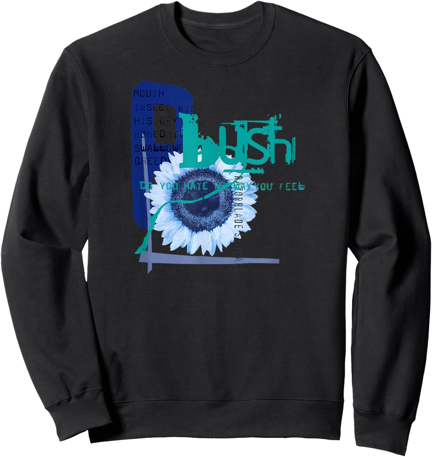 Bush – Do You Hate The Way You Feel Navy Sweatshirt - Sweatshirt | Black