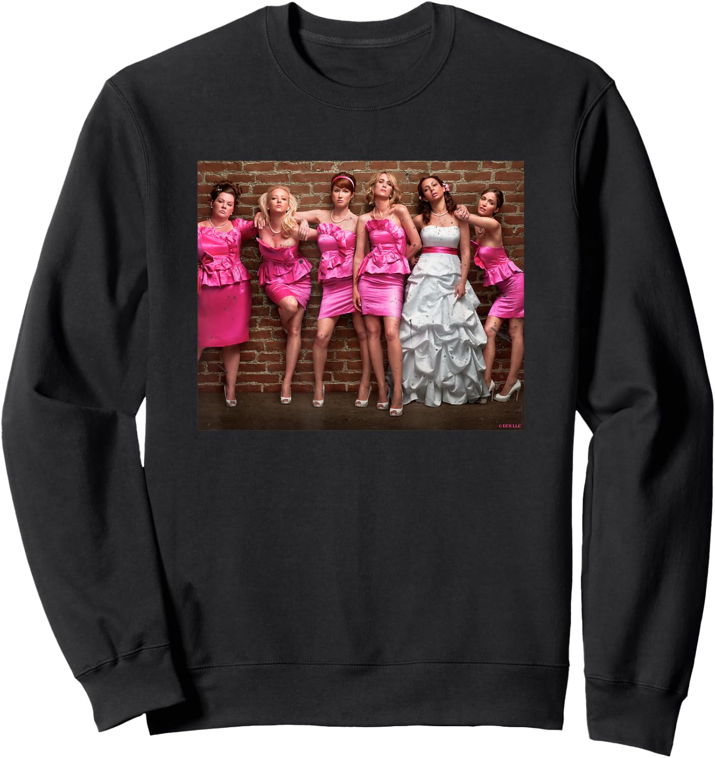 Bridesmaids Cast Vintage Sweatshirt - Sweatshirt | Black