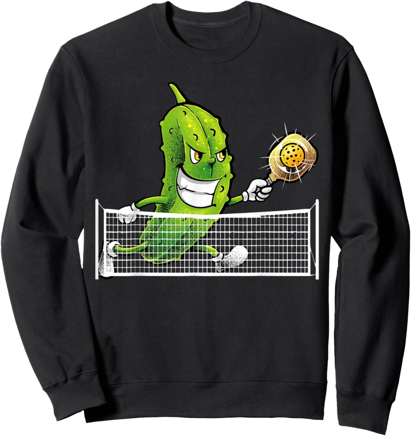 Cute Pickleball Women Racket Sport Pickleball Lover Sweatshirt - Sweatshirt | Black
