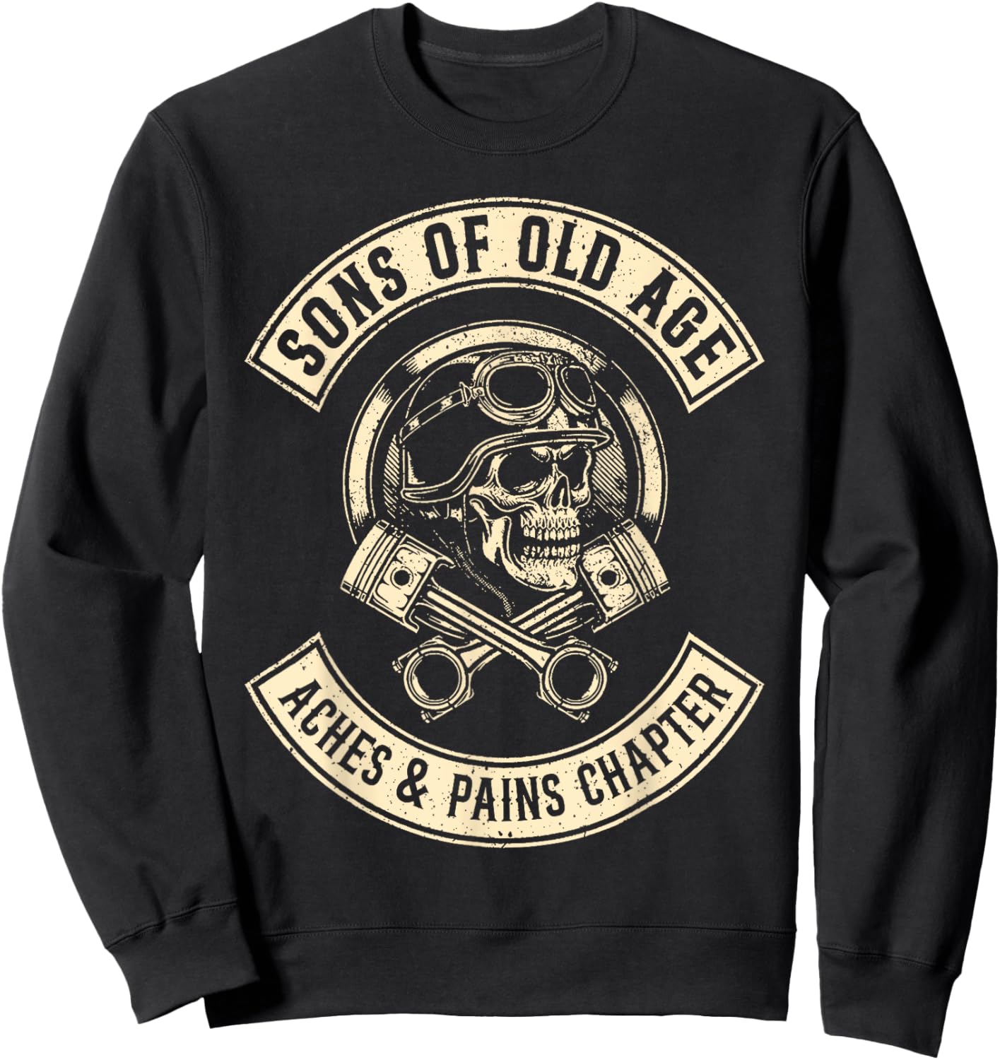 Sons Of Old Age Aches And Pains Chapter Sweatshirt - Sweatshirt | Black